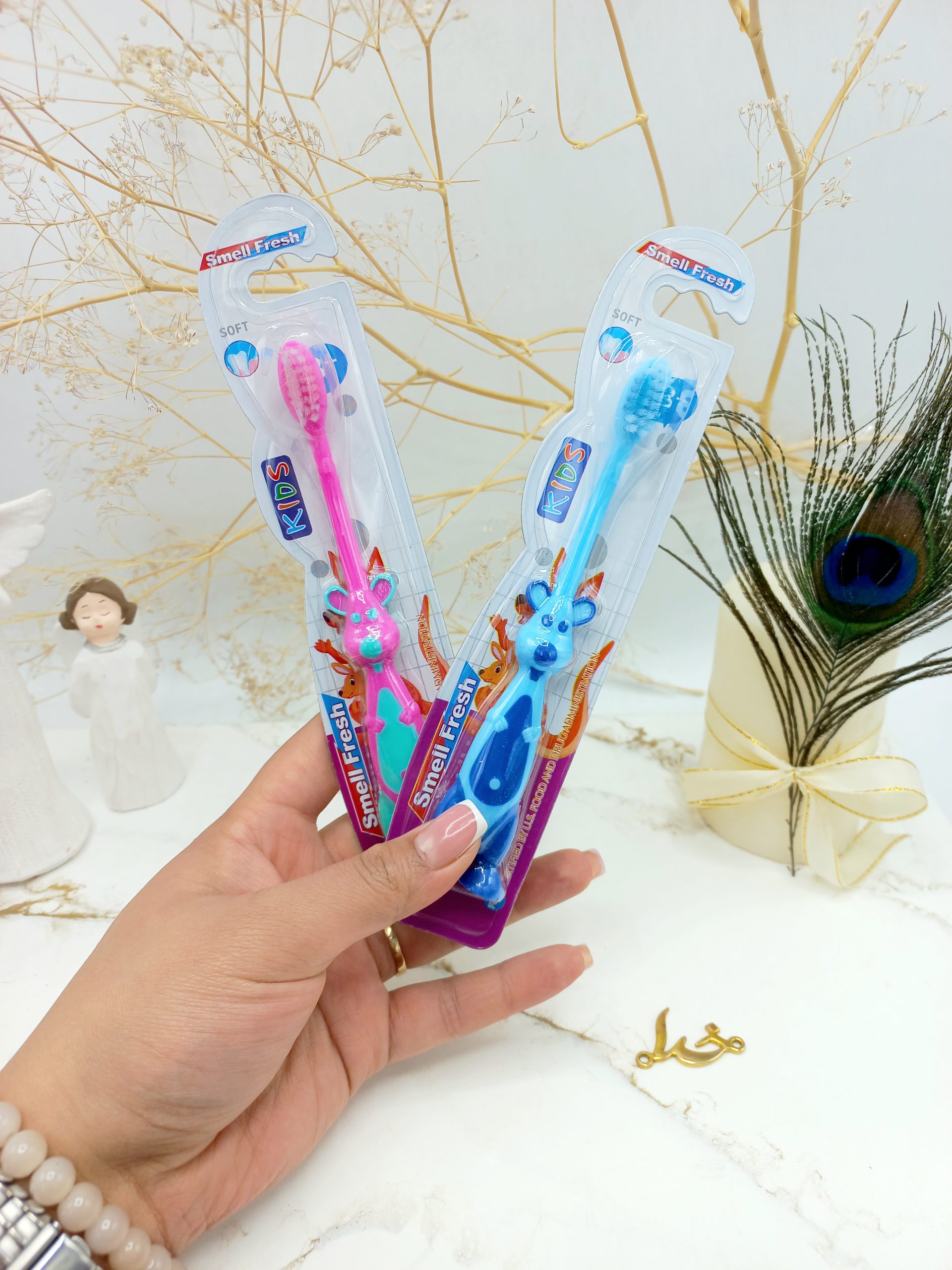 مسواک بچگانه طرح کانگورو Smell fresh کد 112