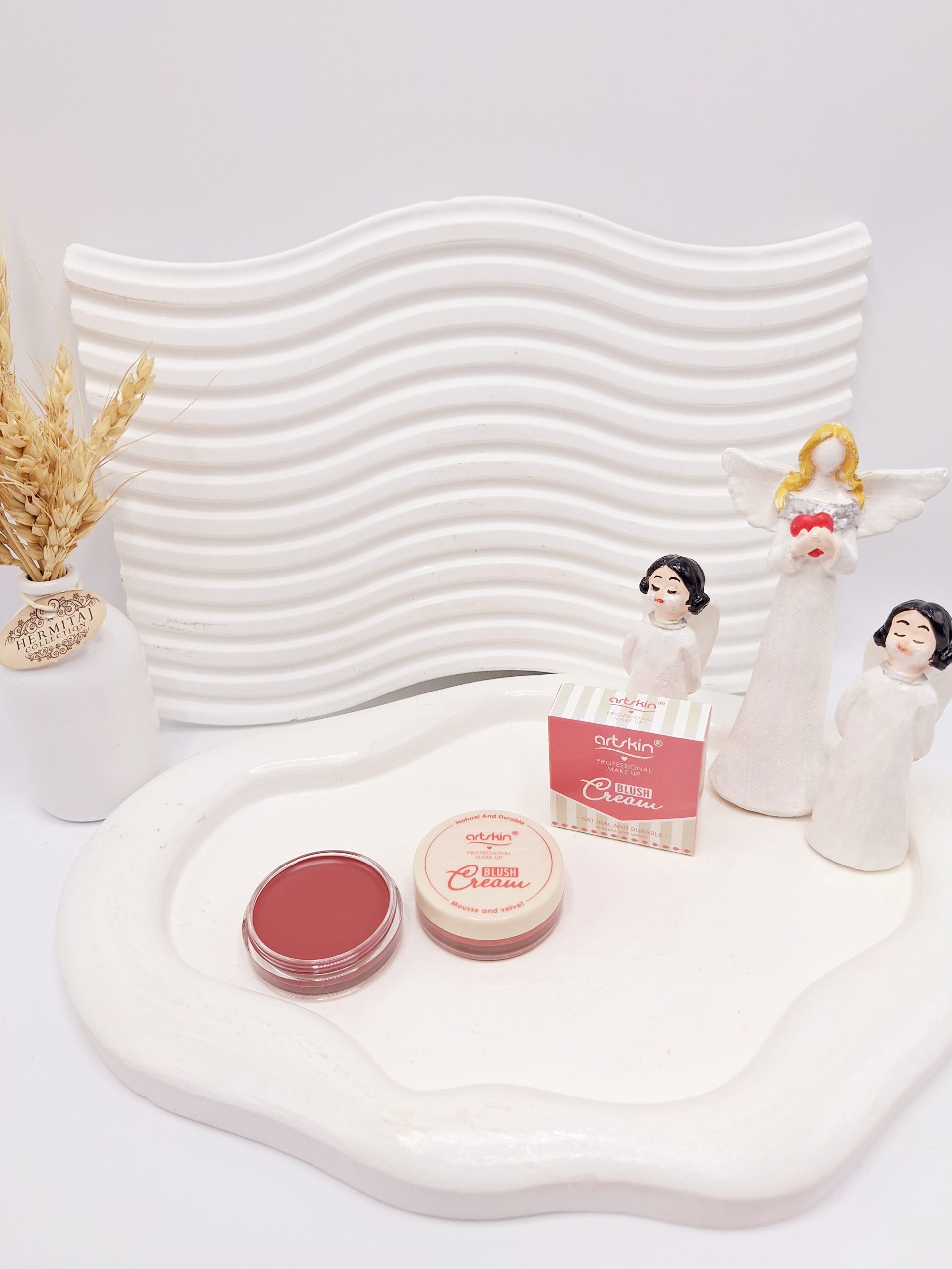 رژ گونه طبعیی و مخملی گرد آرت اسکین کد 976124