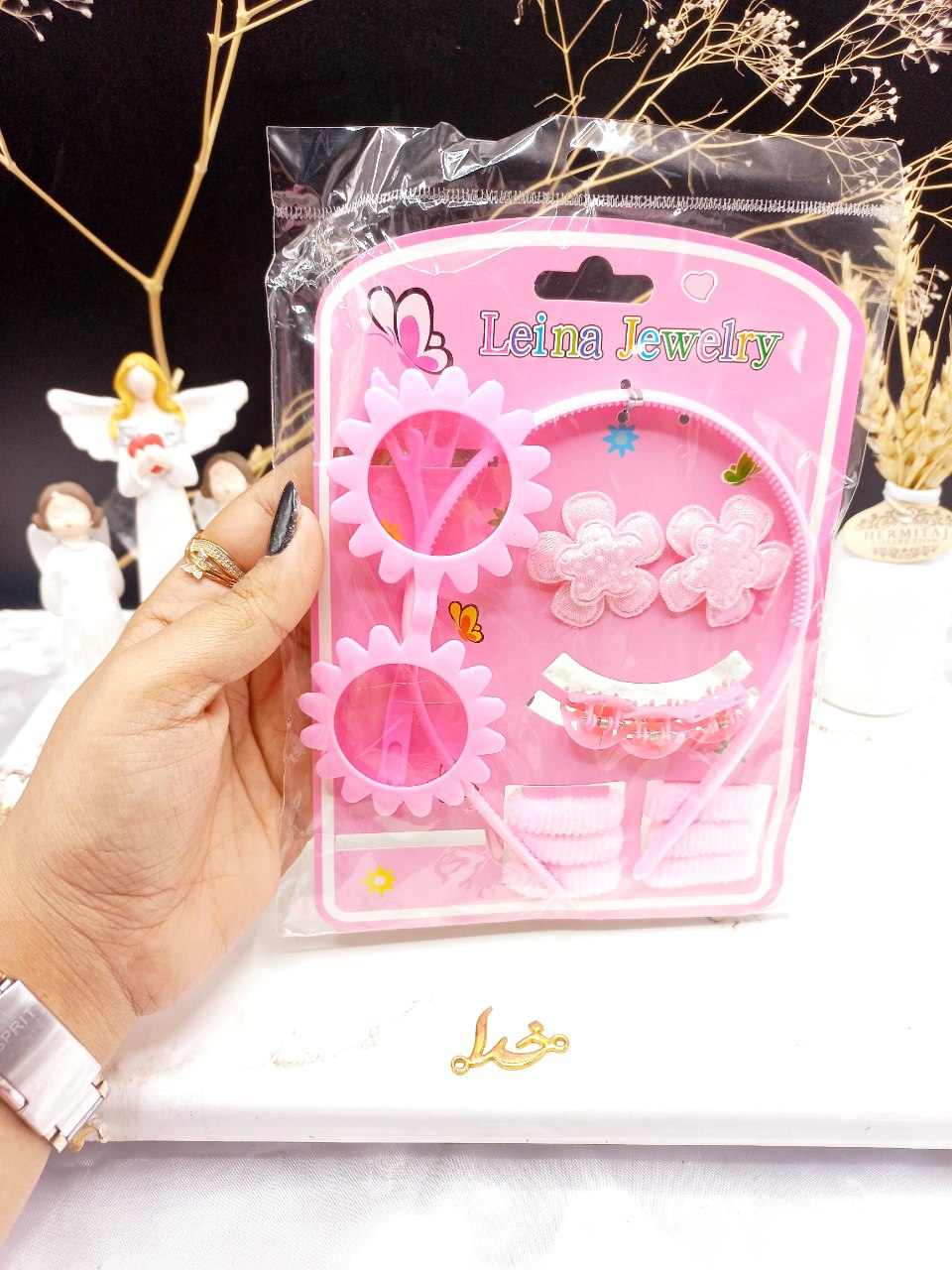 پک فانتزی دخترانه 5 تیکه برند Lein Jewelry