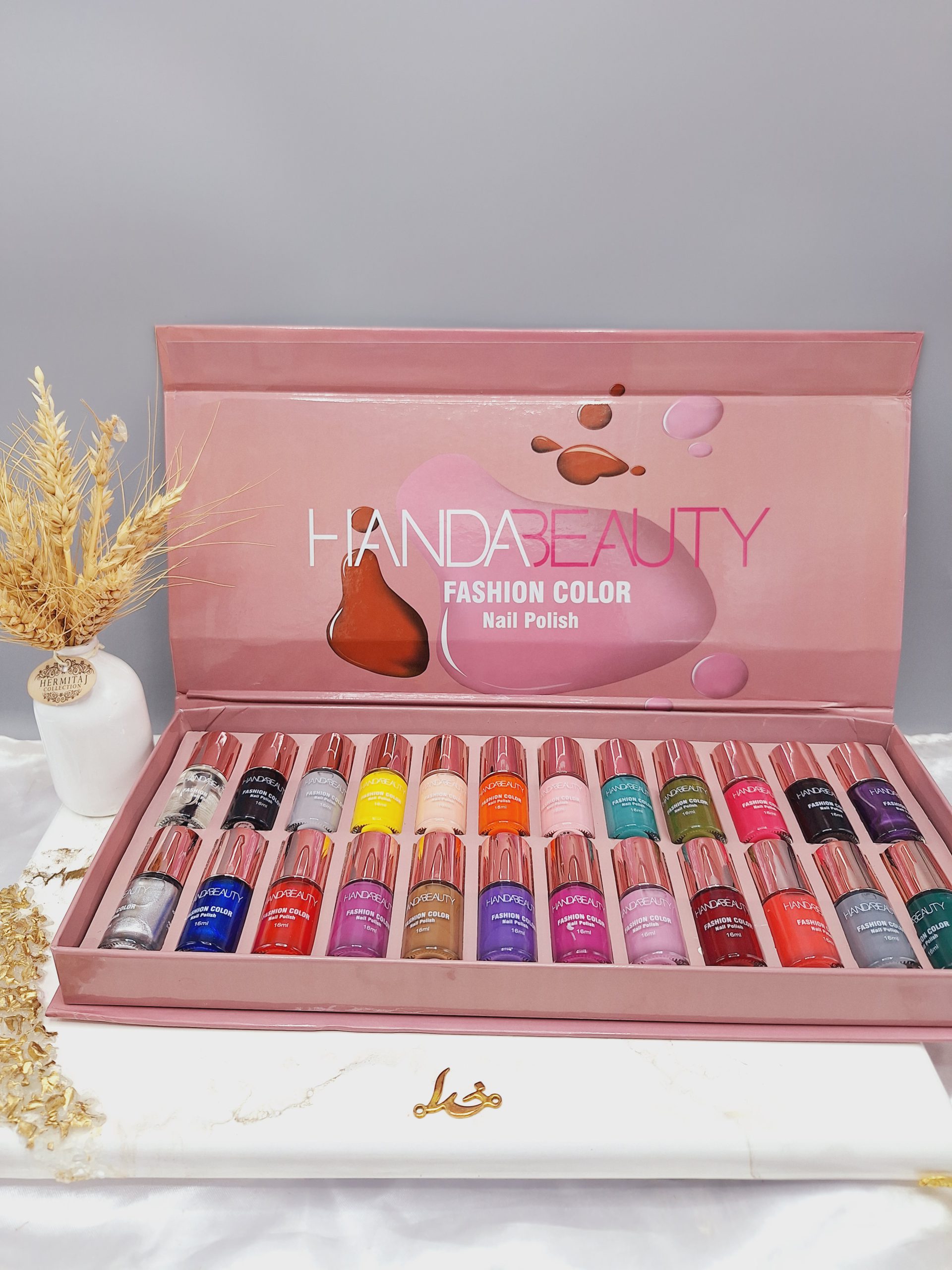 پک لاک 24تایی پرطرفدار و با کیفیت HANDABEAUTY کد 2136