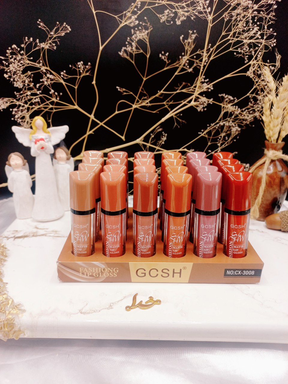 پک رژ مایع 6 عددی برند GCSH کد CX3008