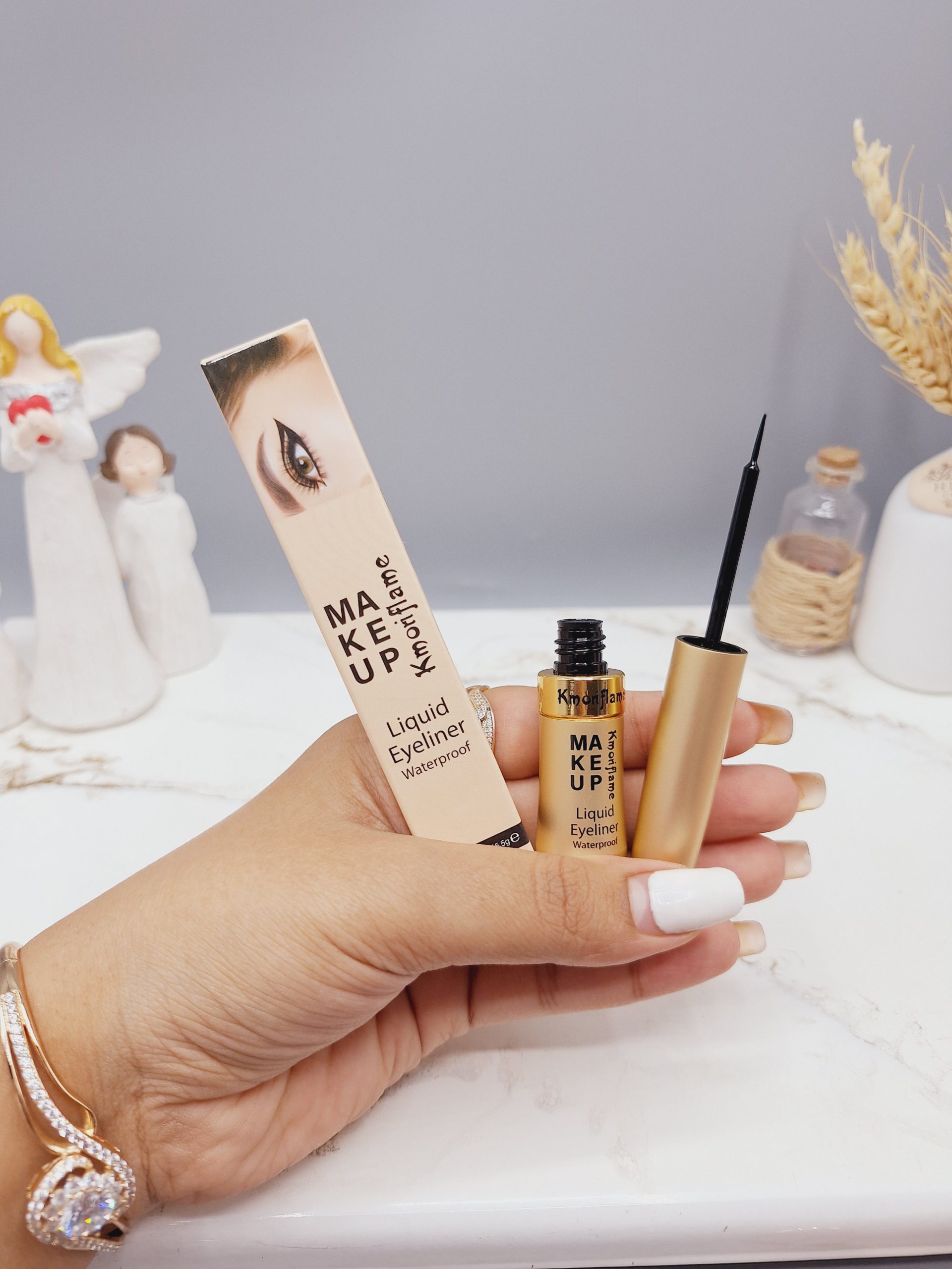 خط چشم مویی پوکه فلزی کی ام اوریفلیم KMORIFLAME کد A0262_3