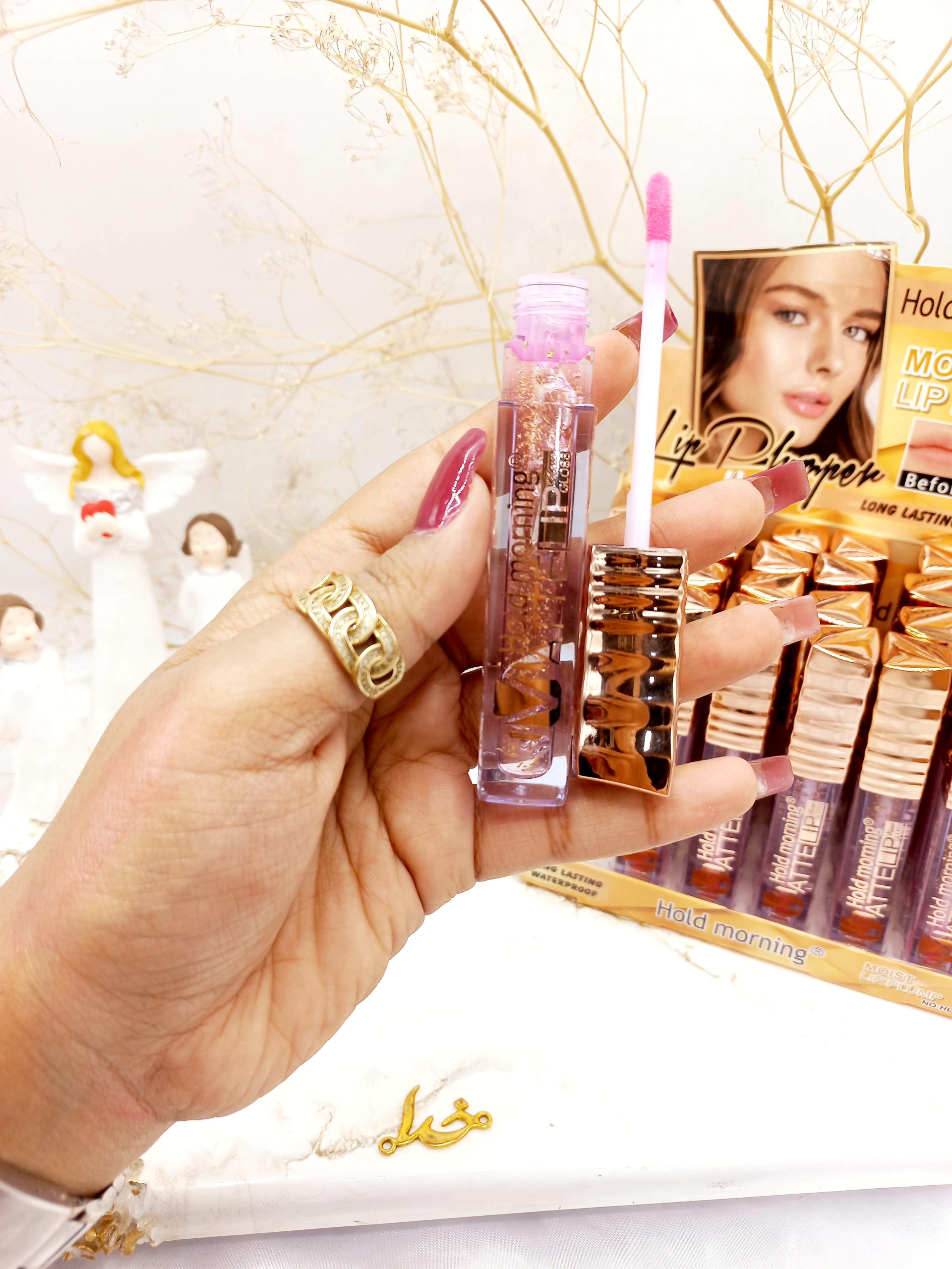 حجم دهنده و مرطوب کننده لب هولد مورنینگ Hold morning کد HL5343