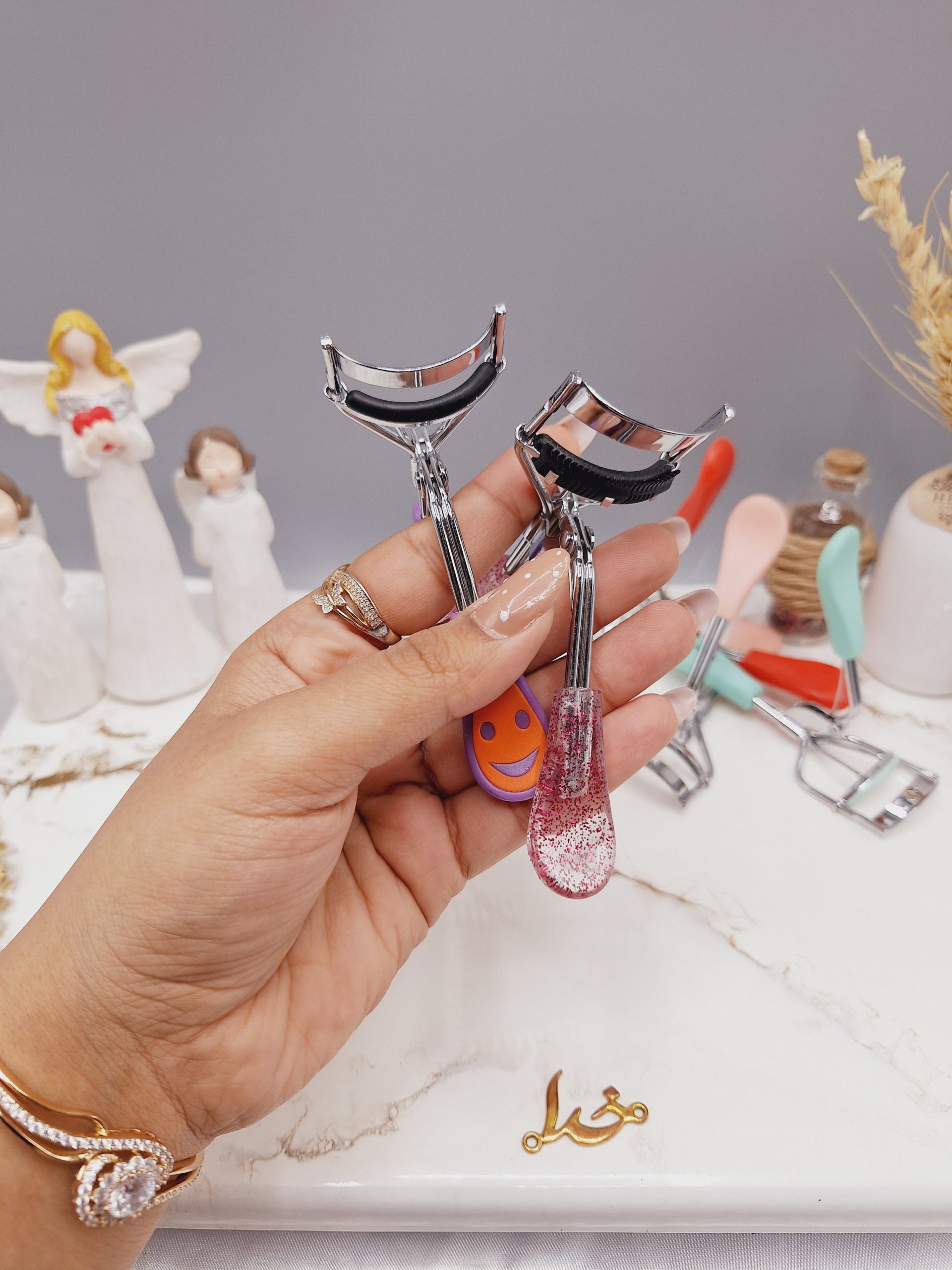 فرمژه فانتزی دسته رنگی برند USHAS کد CT227