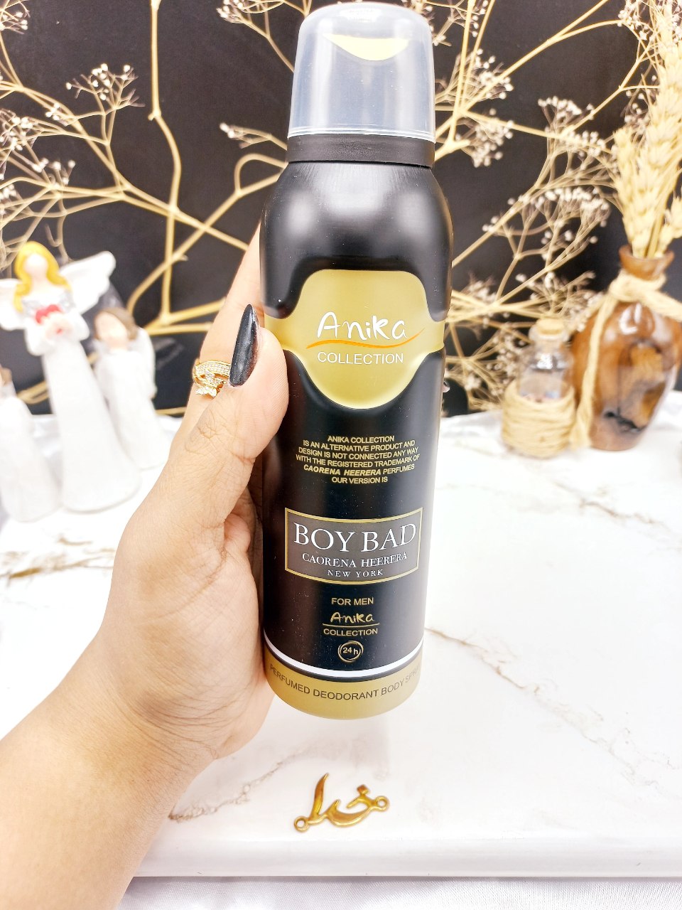 اسپری خوشبو کننده بدن مردانه Boy Bad برند آنیکا Anika کد 5307