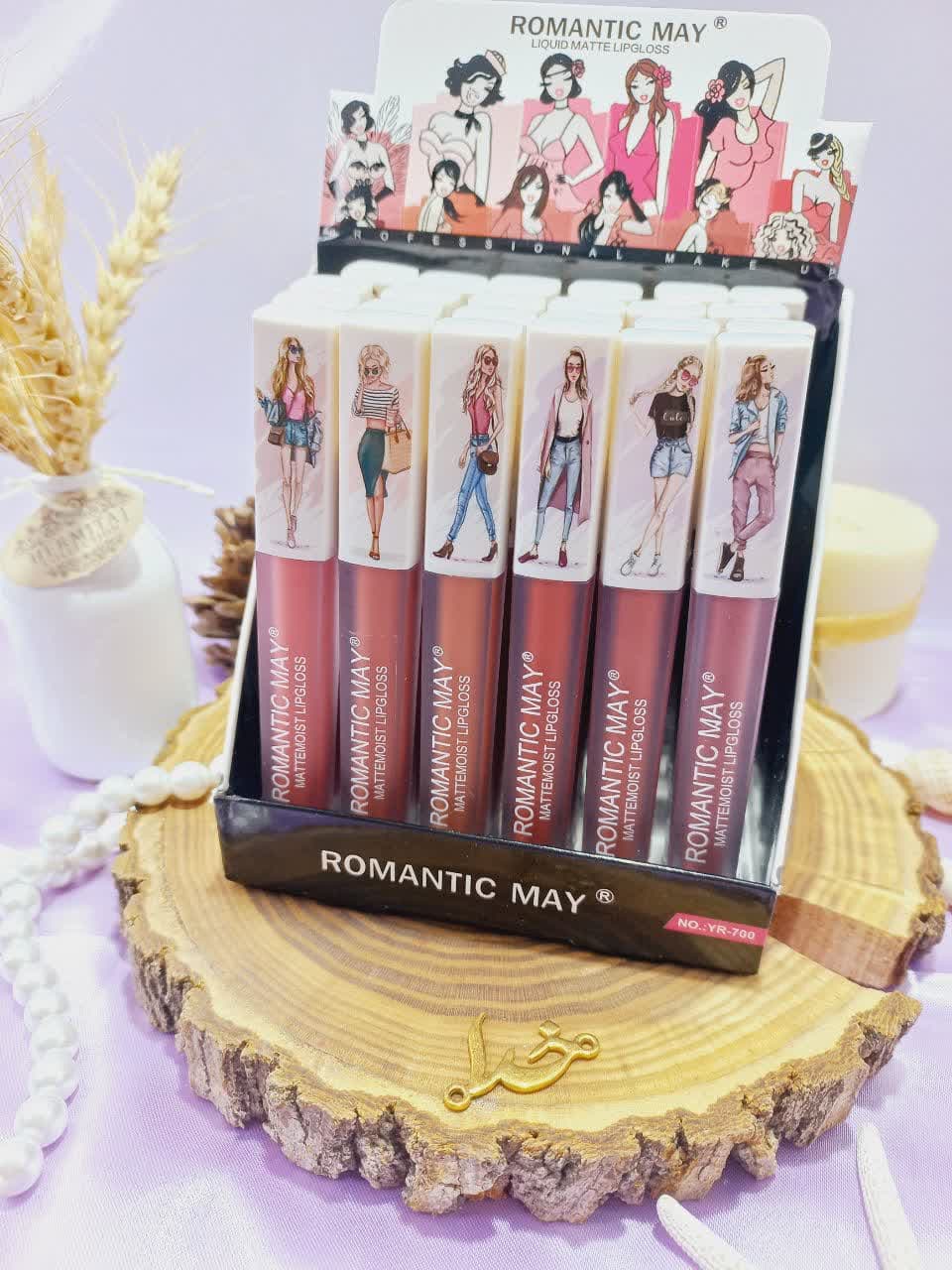 رژ لب مایع پرطرفدار رمانتیک می کد 700 ROMANTIC MAY | پخش عمده