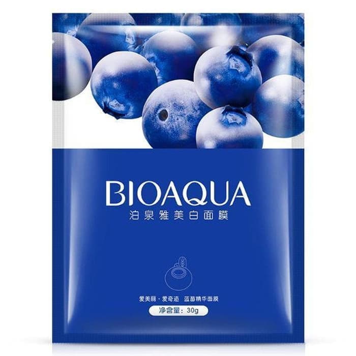 ماسک ورقه ای بزرگ بلوبری بیوآکوا BIOAQUA | پخش عمده