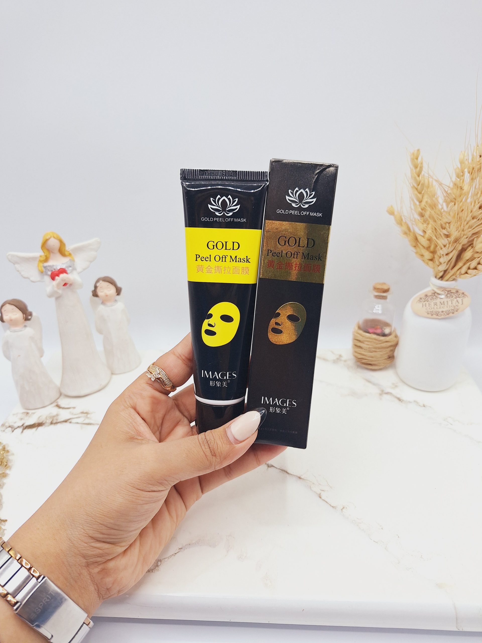 ماسک تیوپی پیل آف طلا کلاژن ساز برند ایمیجز کد 9666