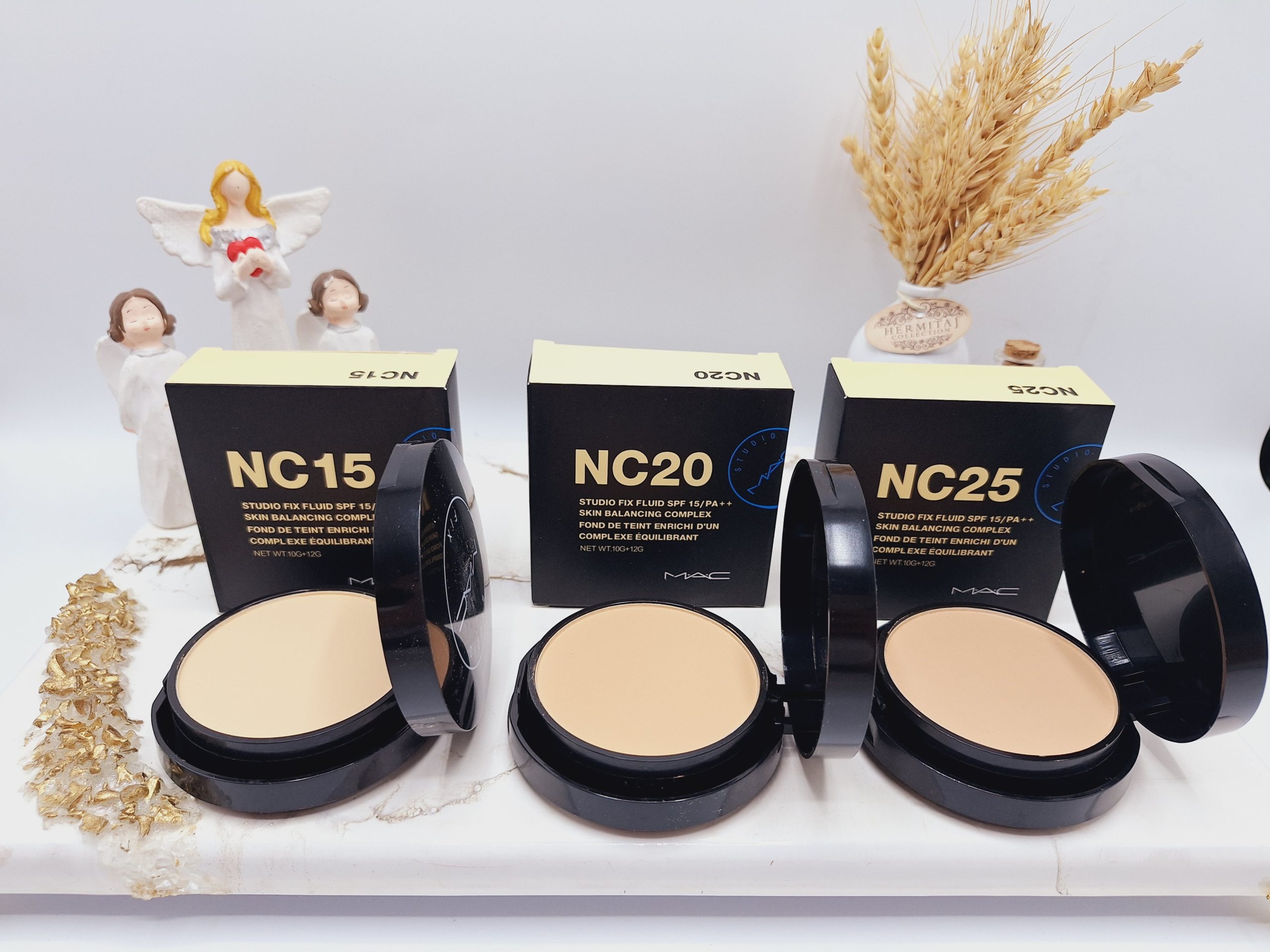 پنکک دو طبقه مک سری NC استدیو فیکس حاوی SPF15 کد 0029