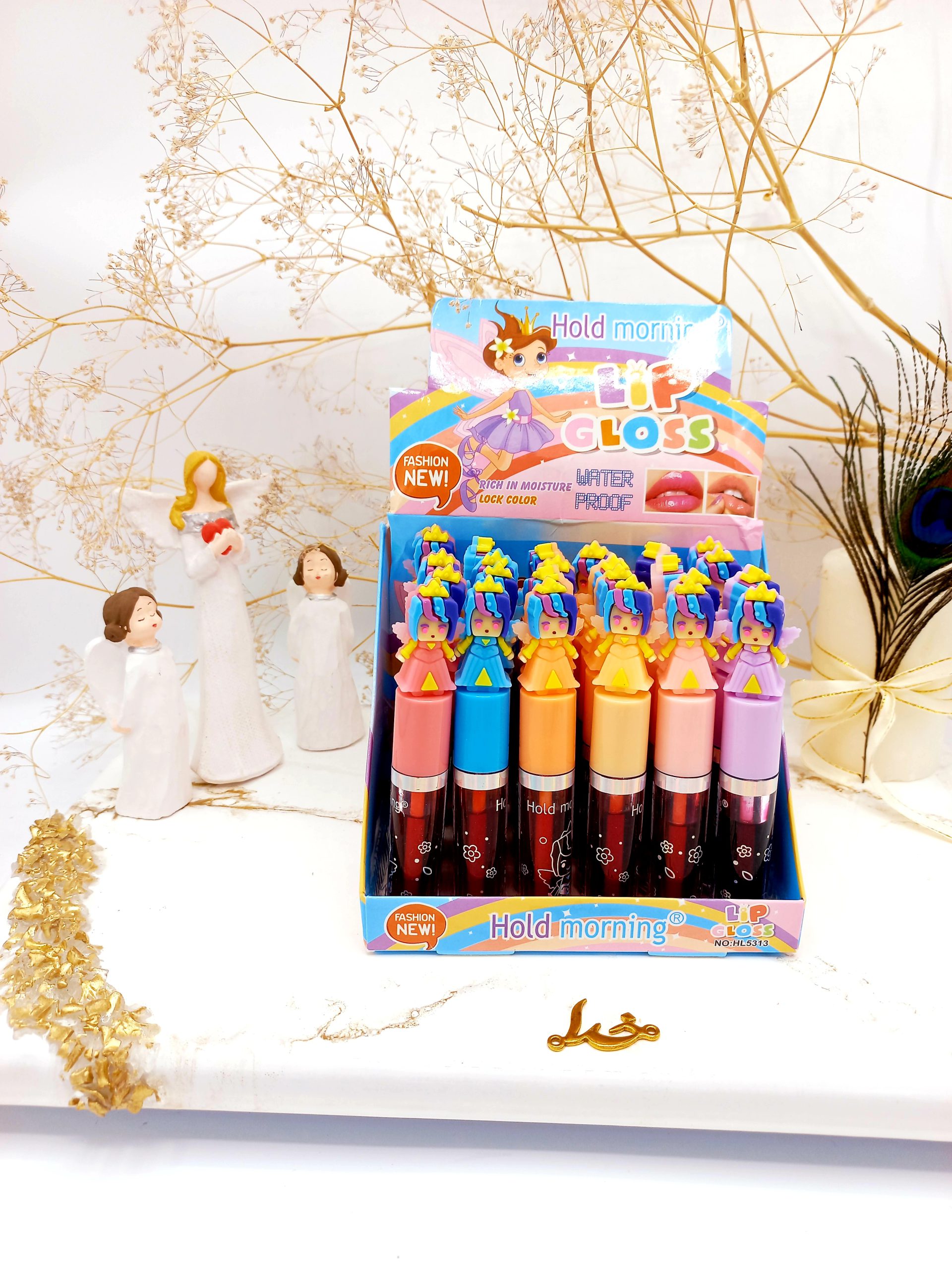 تینت لب طرح دختر عروسکی هلدمورنینگ Hold morning کد HL5313