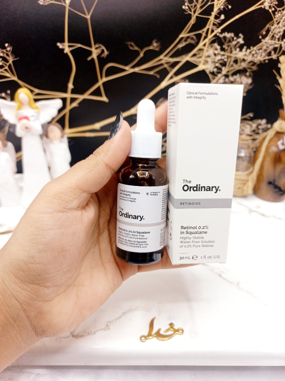 سرم ضدچروک رتینول اوردینری Retinol 0,2% in Squalane ordinary