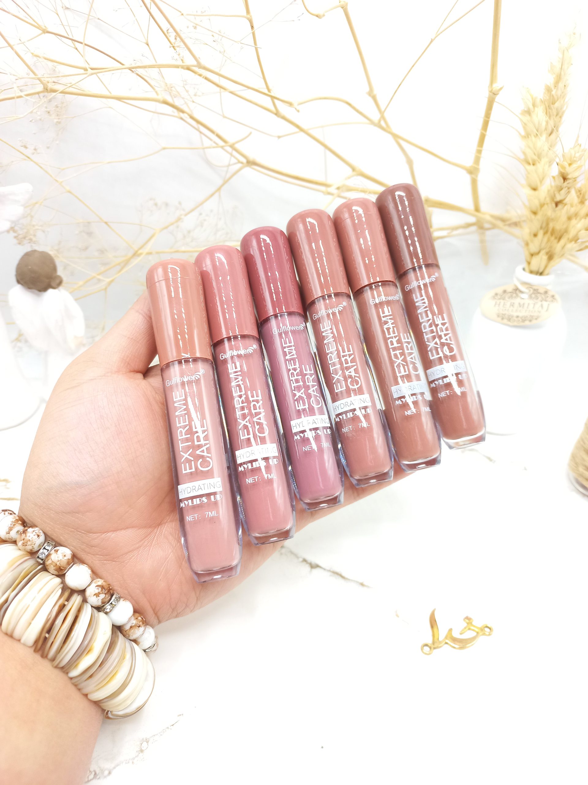 پک 6 تایی رژ لب مایع مخملی ضد آب EXTREME کد GP046