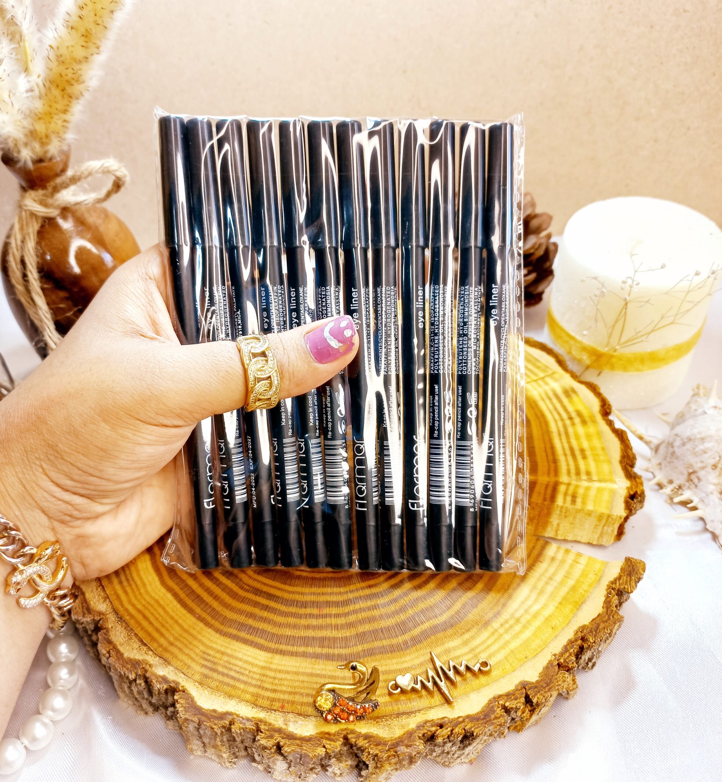 خط چشم فلورمار رنگ مشکی flormar