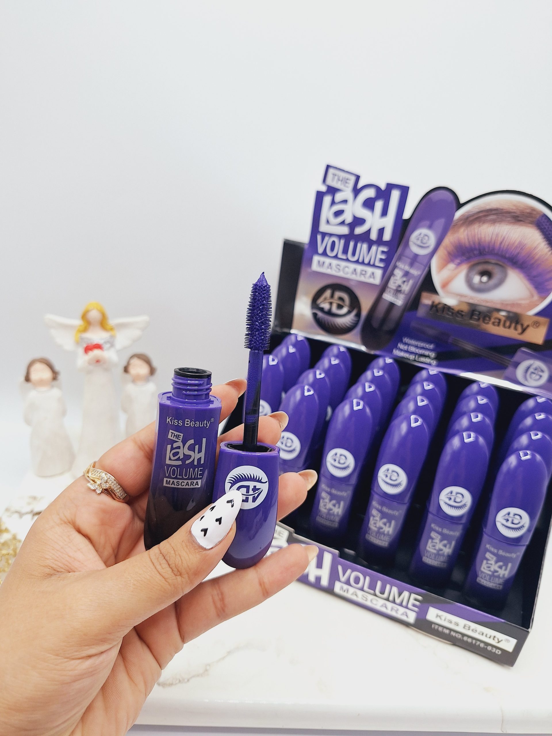 ریمل رنگ بنفش برند کیس بیوتی بلند کننده و ضد آب کد NO.66176-03D