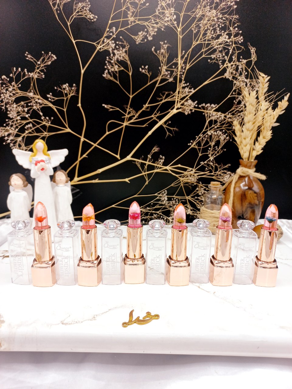 بالم لب حرارتی گل دار برند کوین Queen کد CB8004