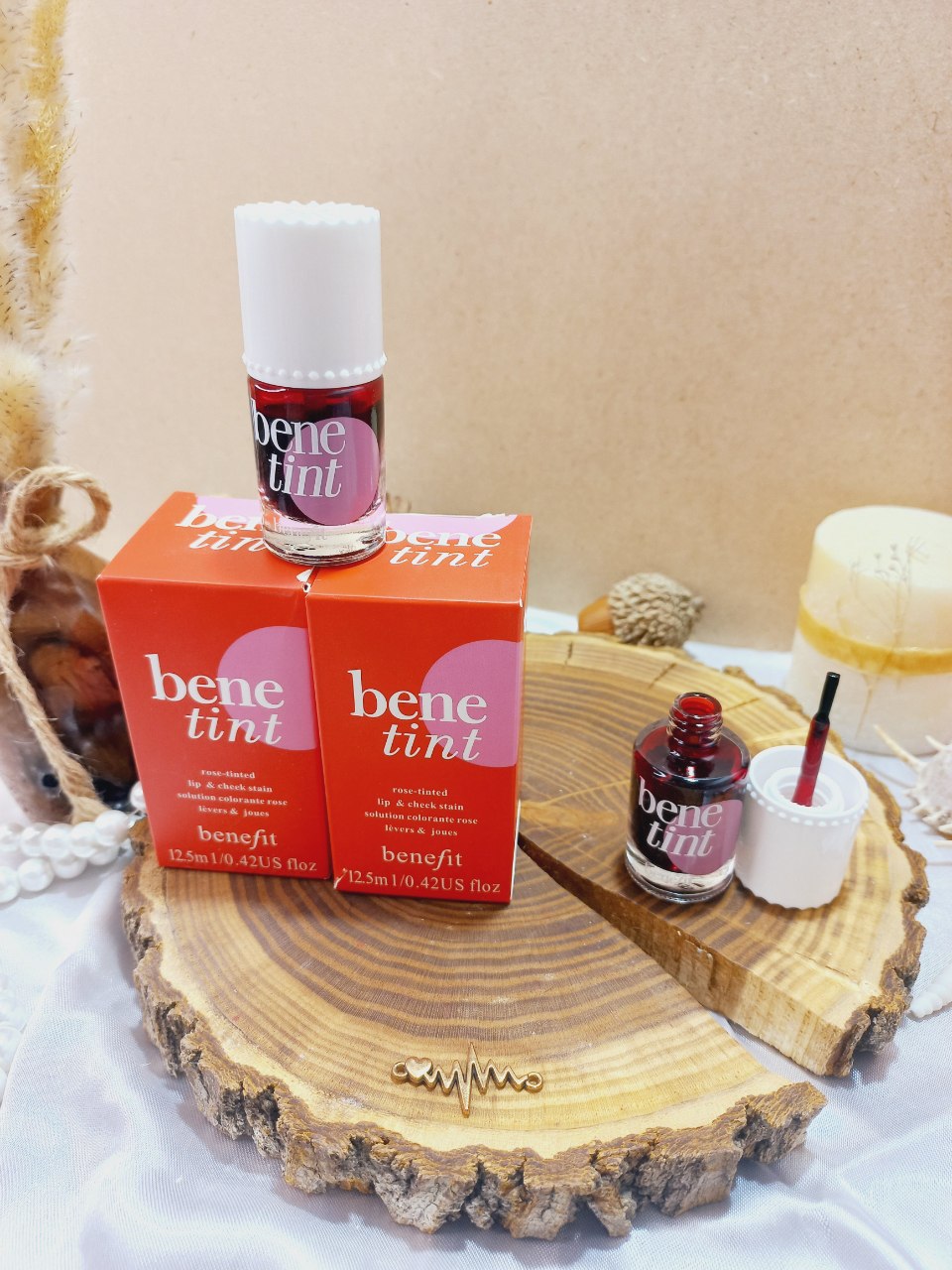 تینت لب جعبه دار بنفیت مدل bene tinet کد 70432