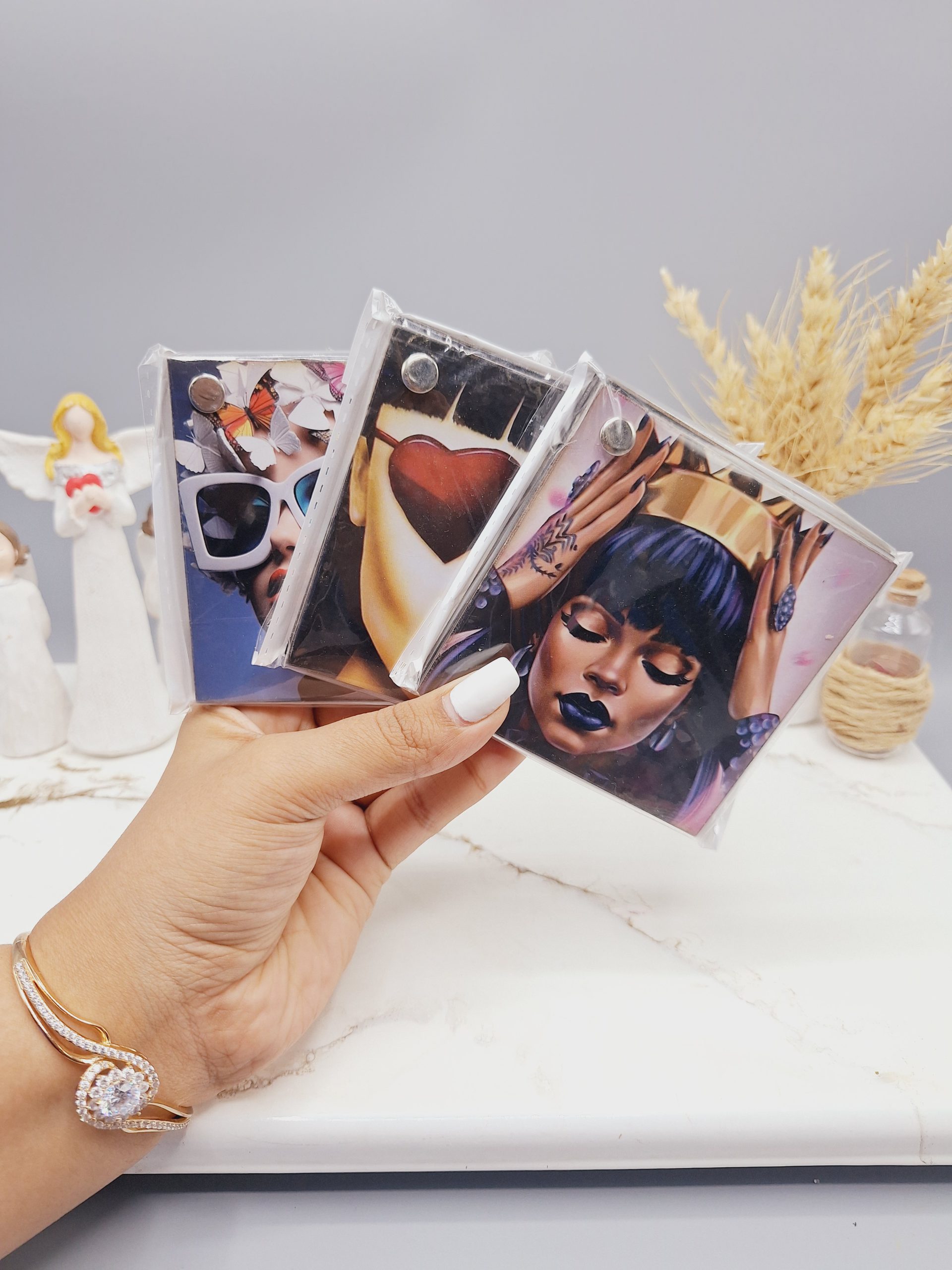 آینه مدل مکعبی طرح رندم