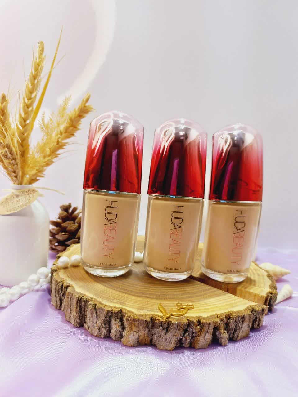 کرم پودر پرطرفدار هدی بیوتی HUDABEAUTY درب قرمز