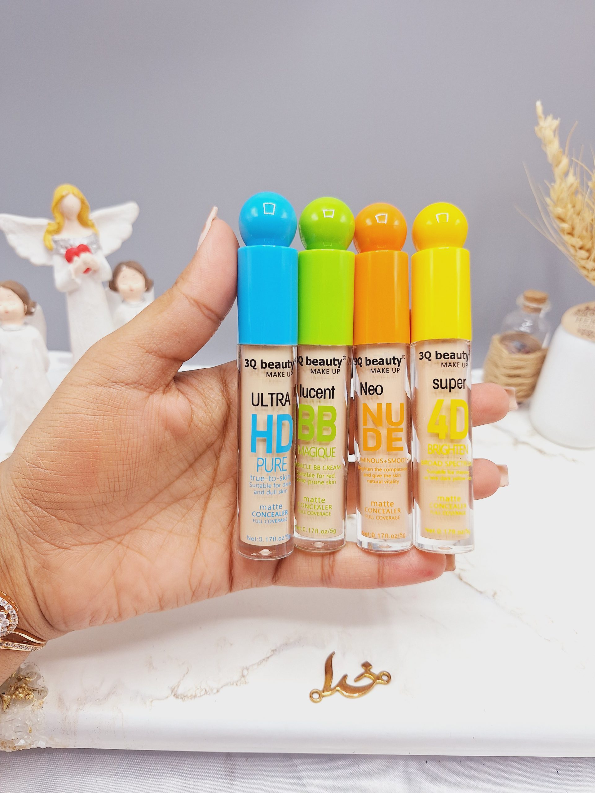 کانسیلر مات با پوشش کامل برند 3Q beauty کد 86243