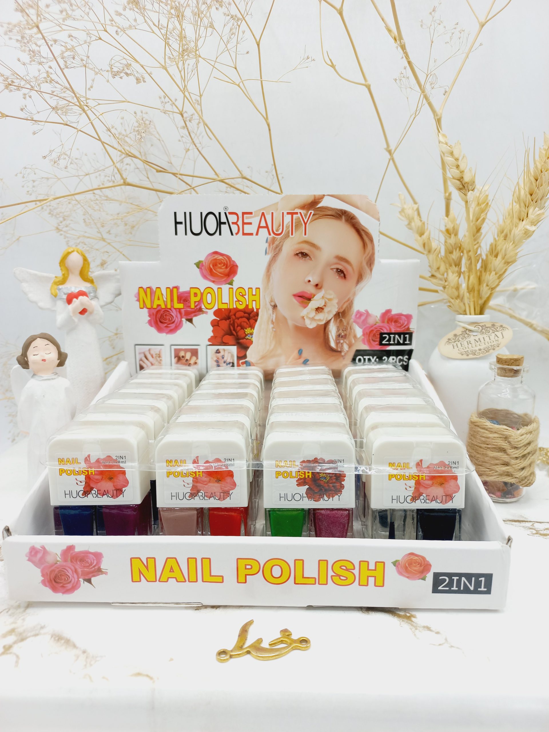 لاک ناخن پرطرفدار هدی بیوتی ‏HUOHBEAUTY‏ کد 3068