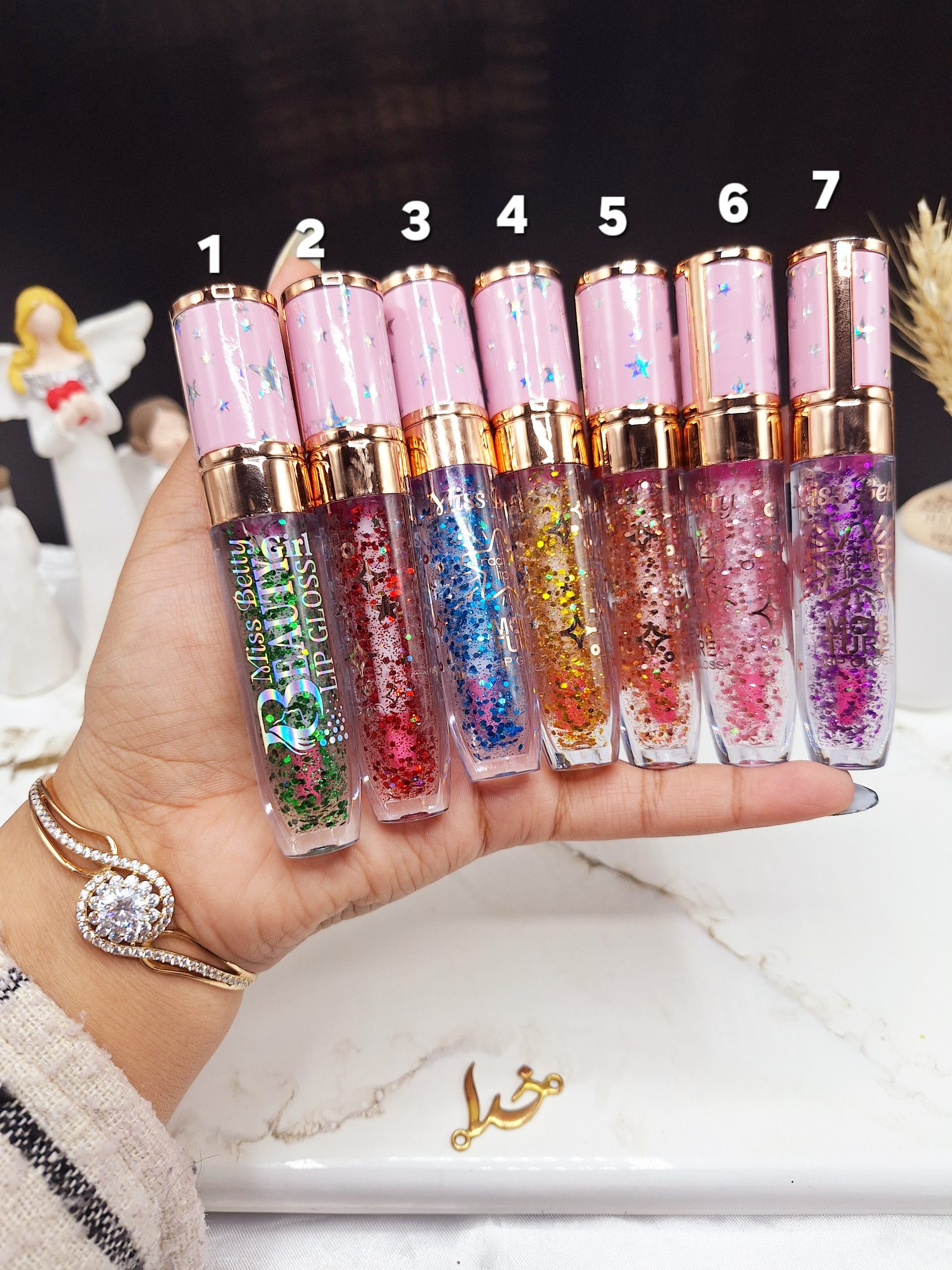 لیپ گلاس شاین دار برند میس بیوتی Miss Betty کد L3303