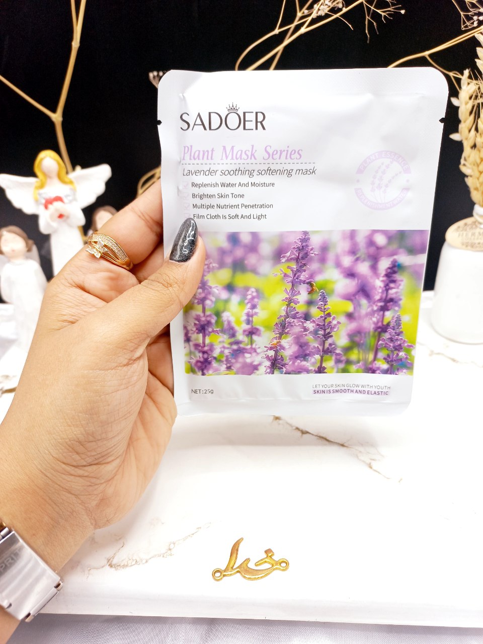 ماسک ورقه ای اسطوخودوس سادور SADOER کد SD90283