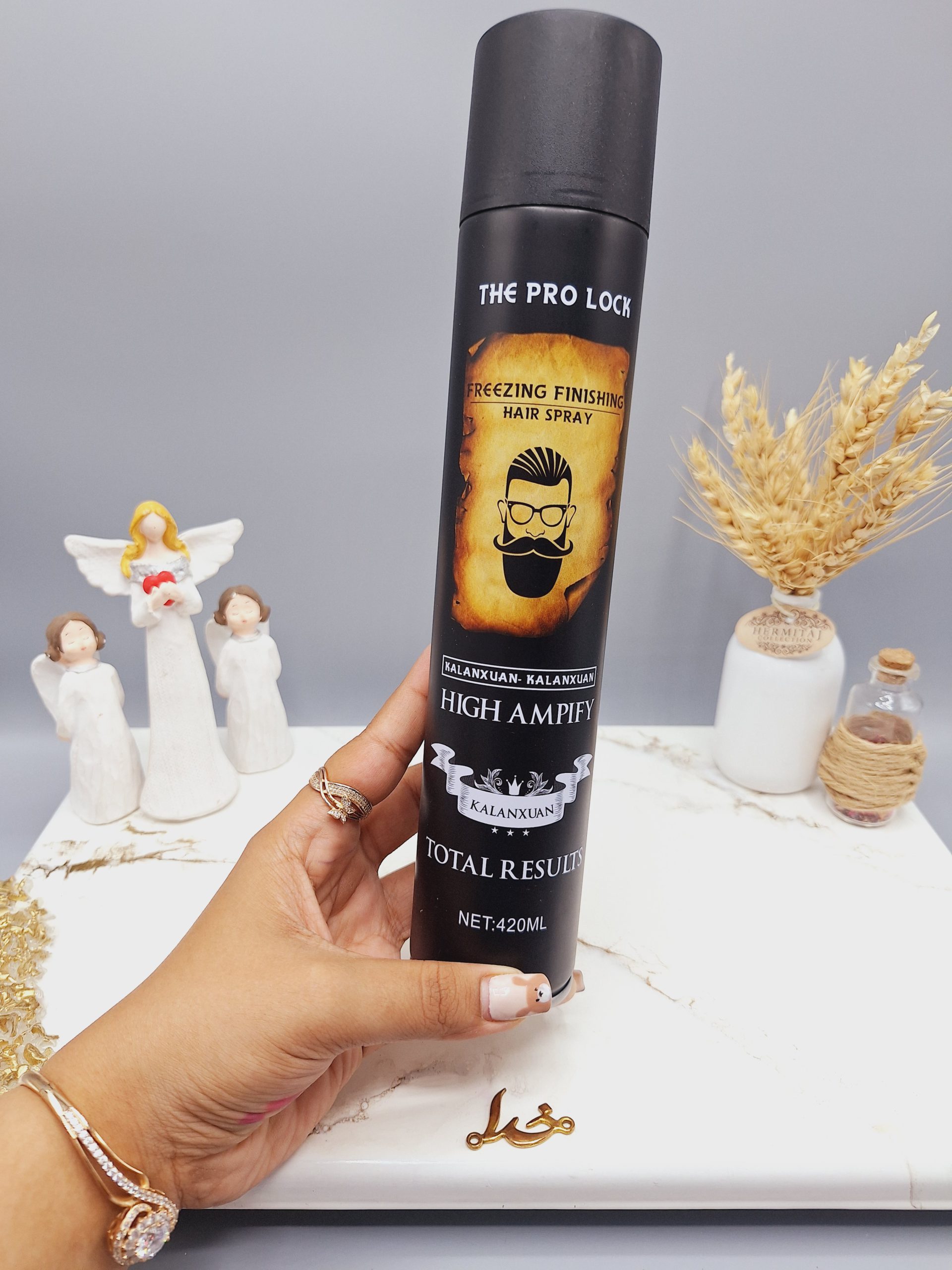 اسپری حالت دهنده مو THE PRO LOCK مدل HIGH AMPIFY ظرفیت 420 میلی لیتر کد 6322