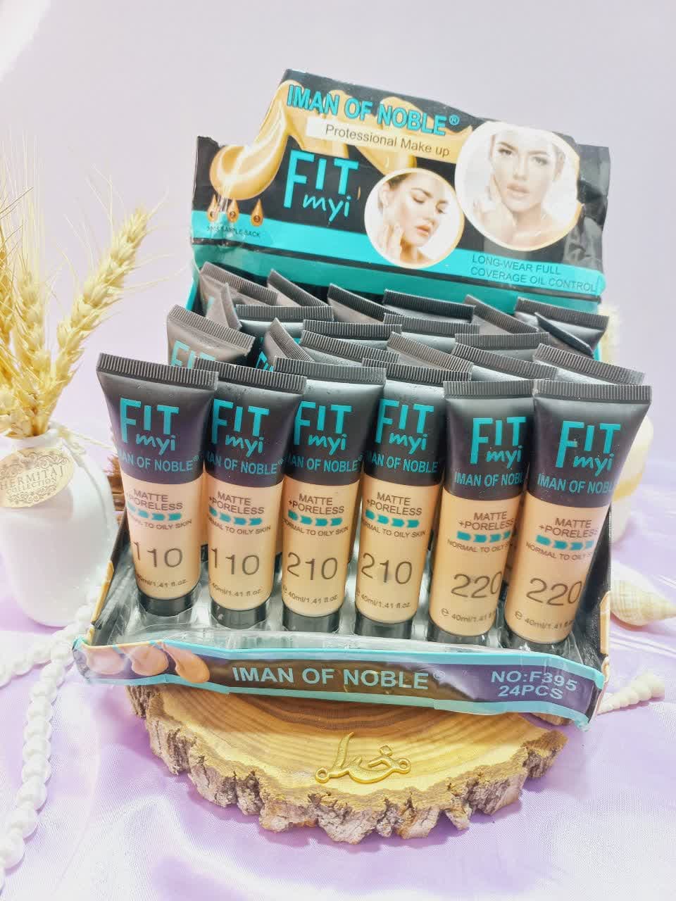 کرم پودر تیوپی مخصوص میکاپ ایمن آف نوبل IMAN OF NOBLE  کد F395