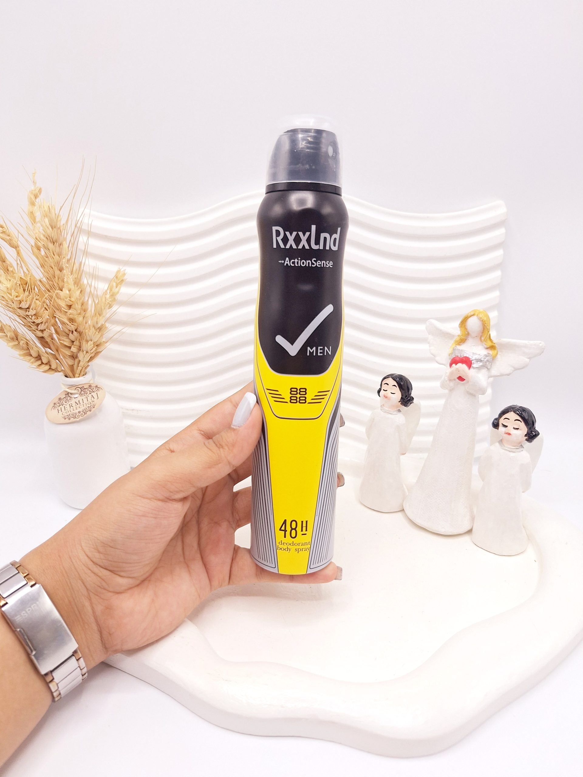 اسپری خوشبو کننده بدن مردانه Rxxlnd ماندگاری 48 ساعته کد 3772