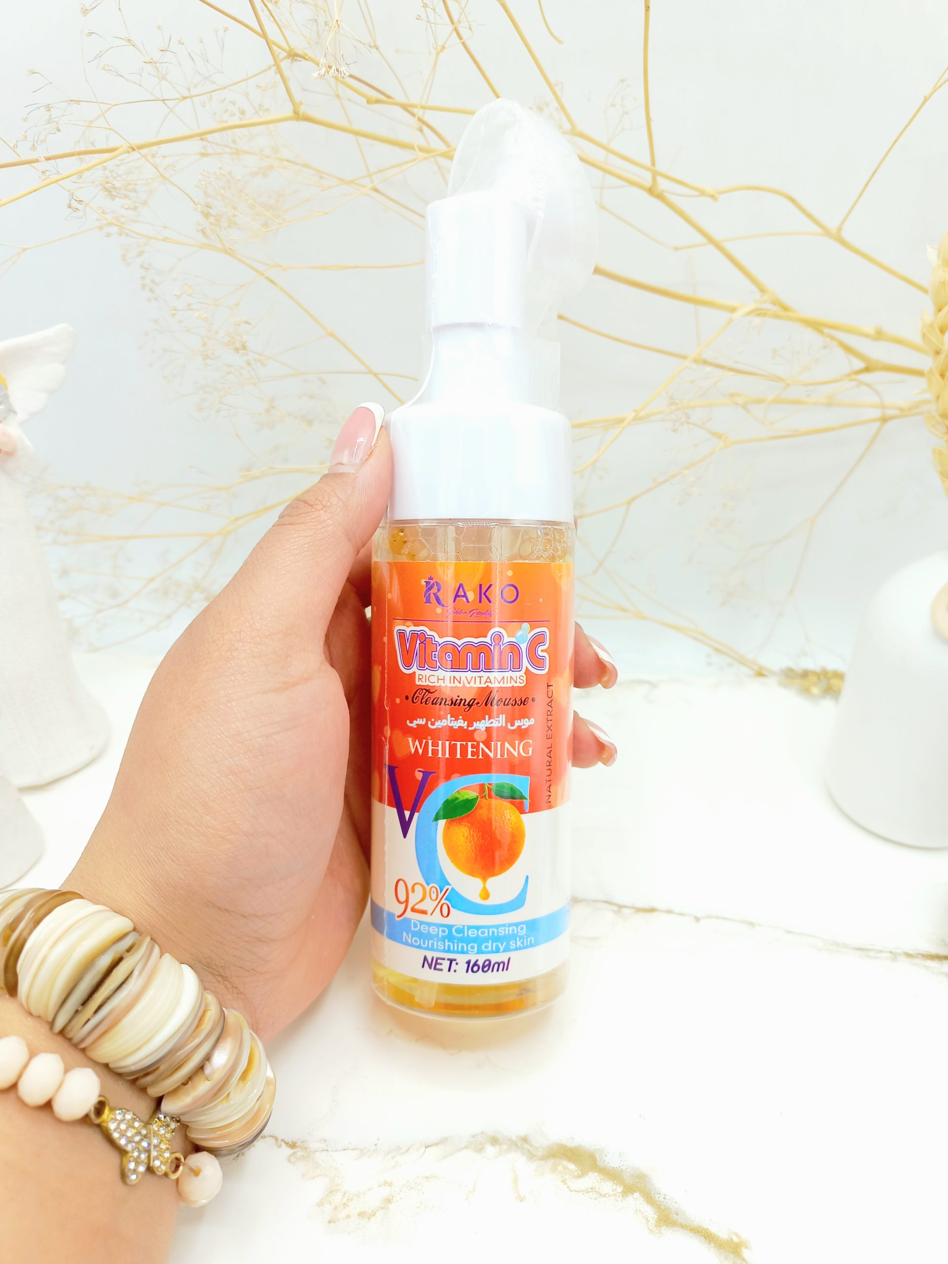 فوم ویتامین سی 92 درصد براش دار راکو RAKO کد RK984