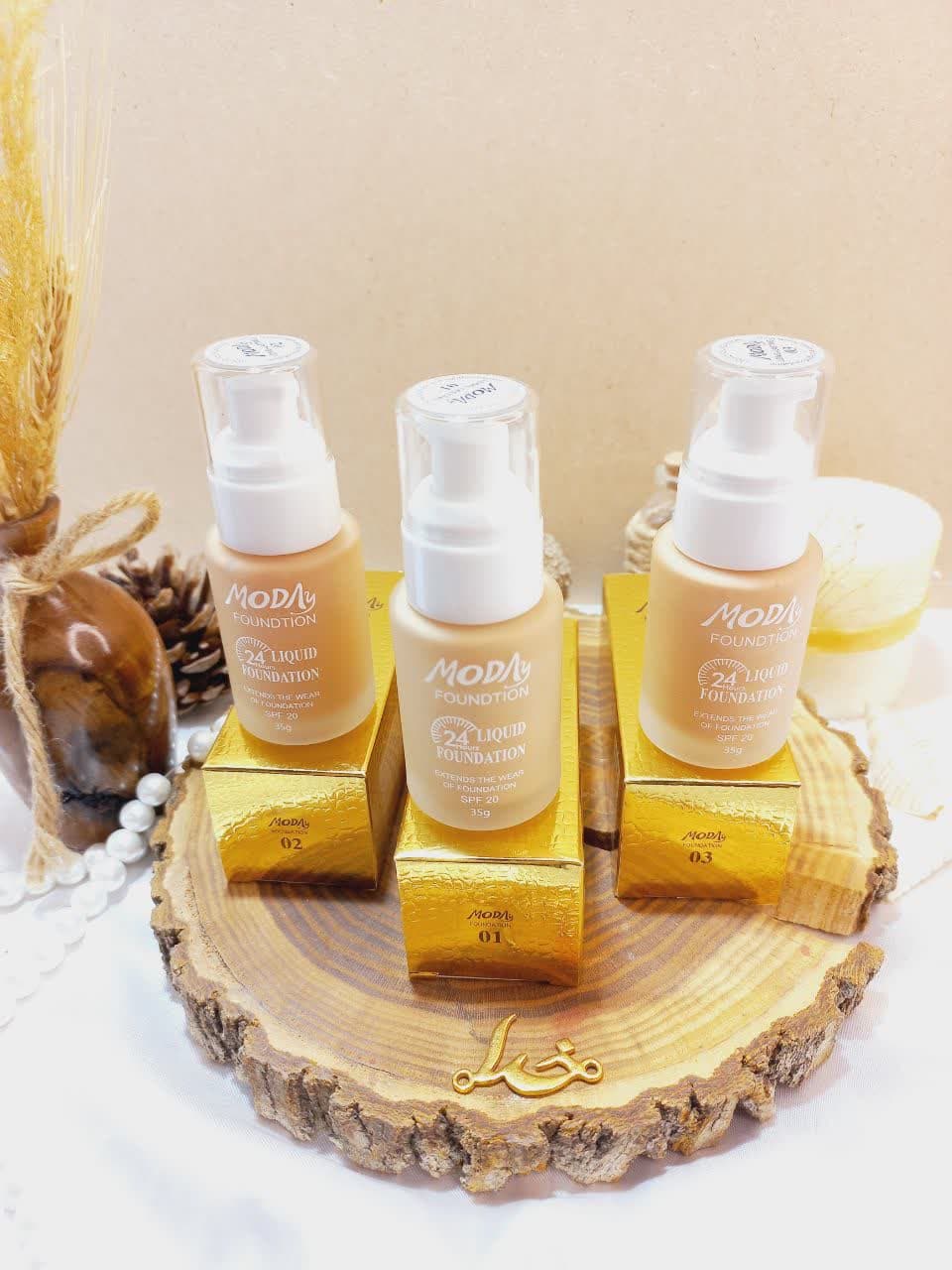 کرم پودر ویتامینه و آب رسان جدید مدا moda | پخش عمده