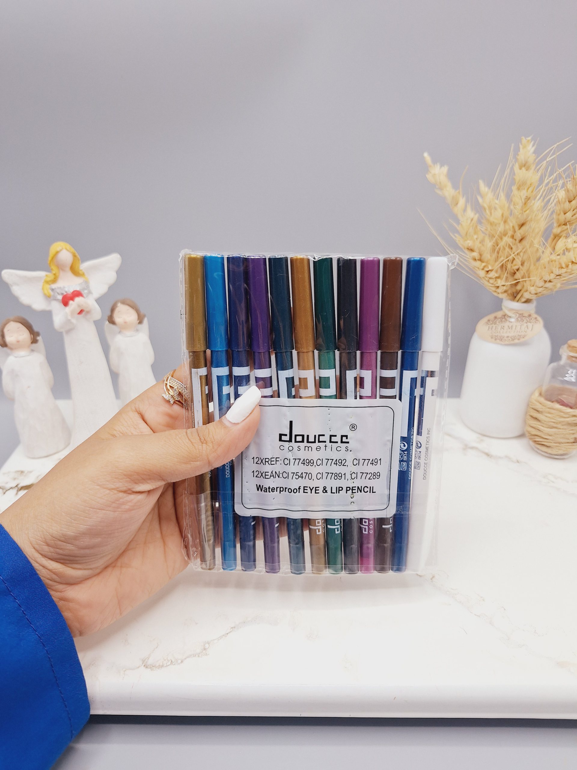 پک مداد شمعی رنگی ضدآب دوسه doucce