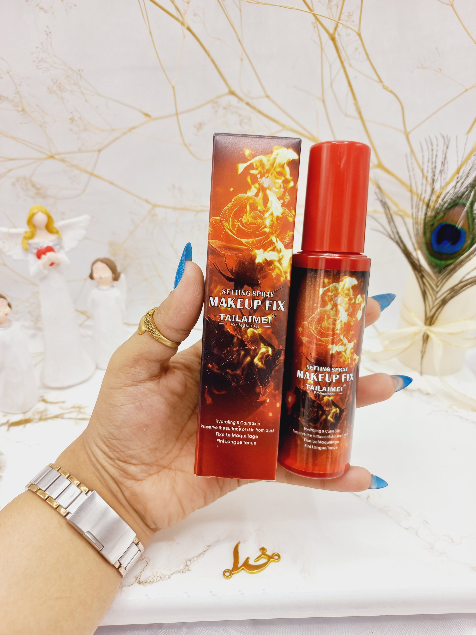 اسپری فیکس حرفه ای میکاپ آتشی تایلامی TAILAIMEI کد SS025