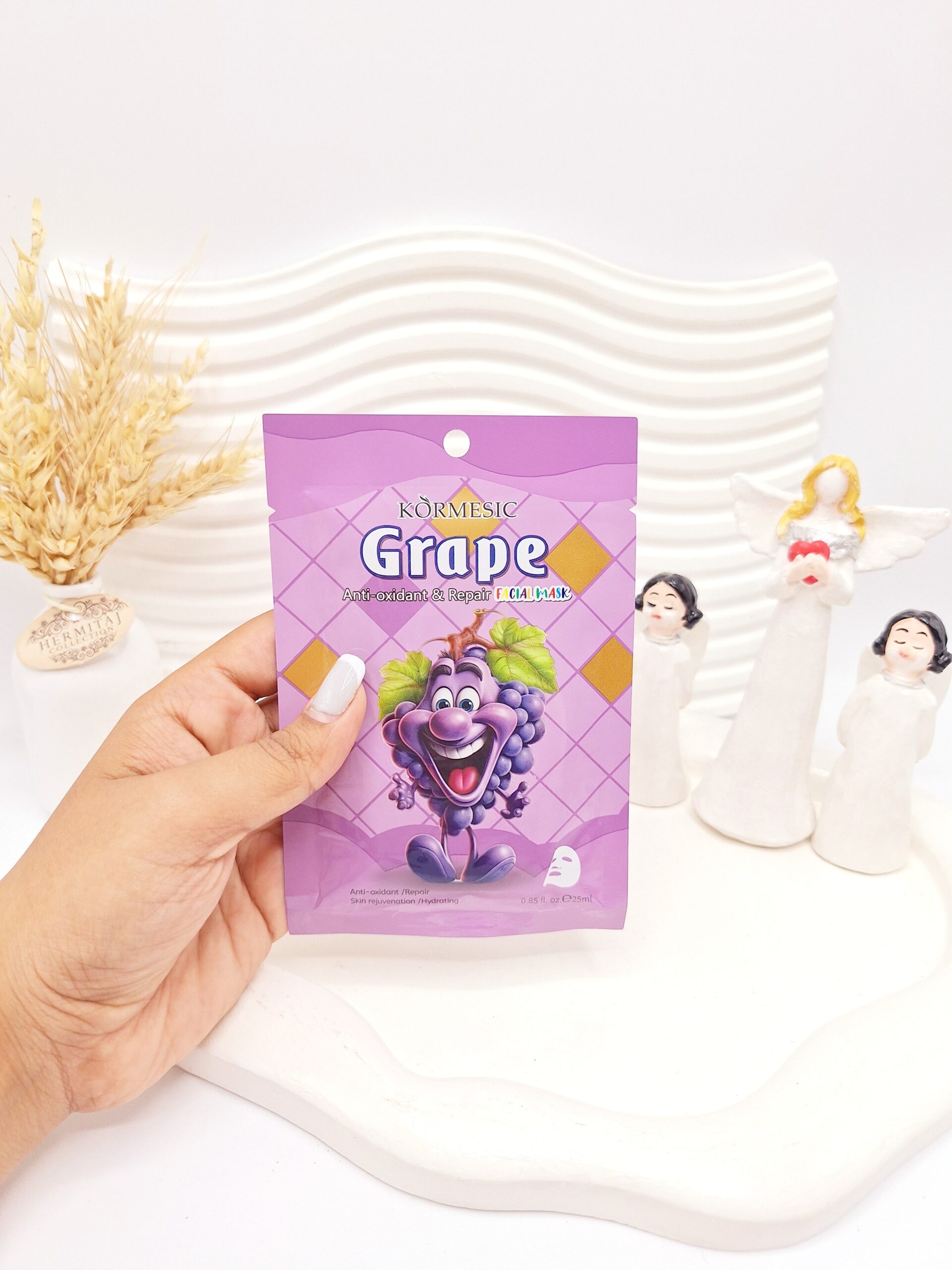 ماسک ترمیم کننده انگور KORMESIC کد 3708