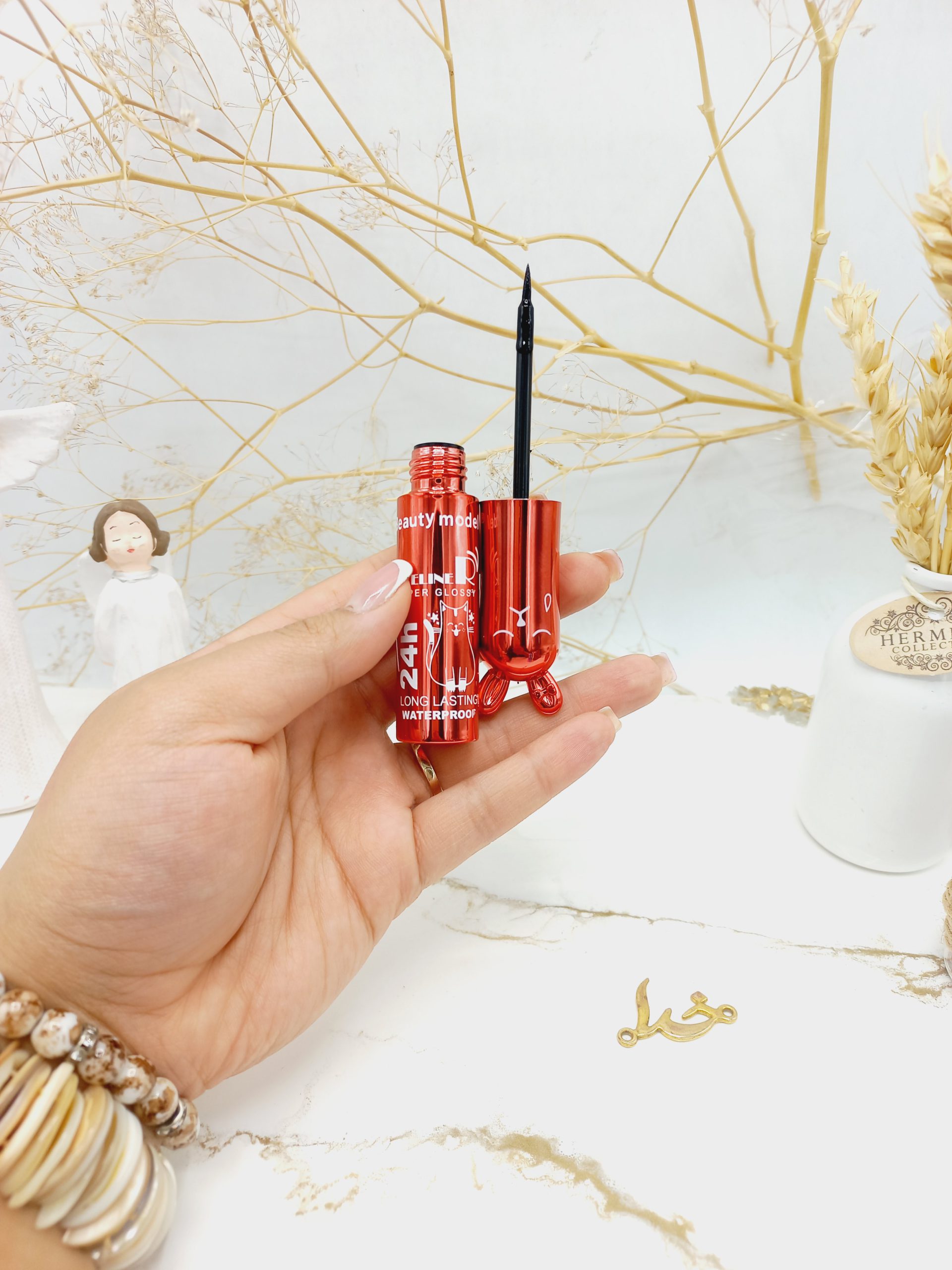 خط چشم مشکی ماژیکی بیوتی مدل طرح خرگوش Beauty model کد E670