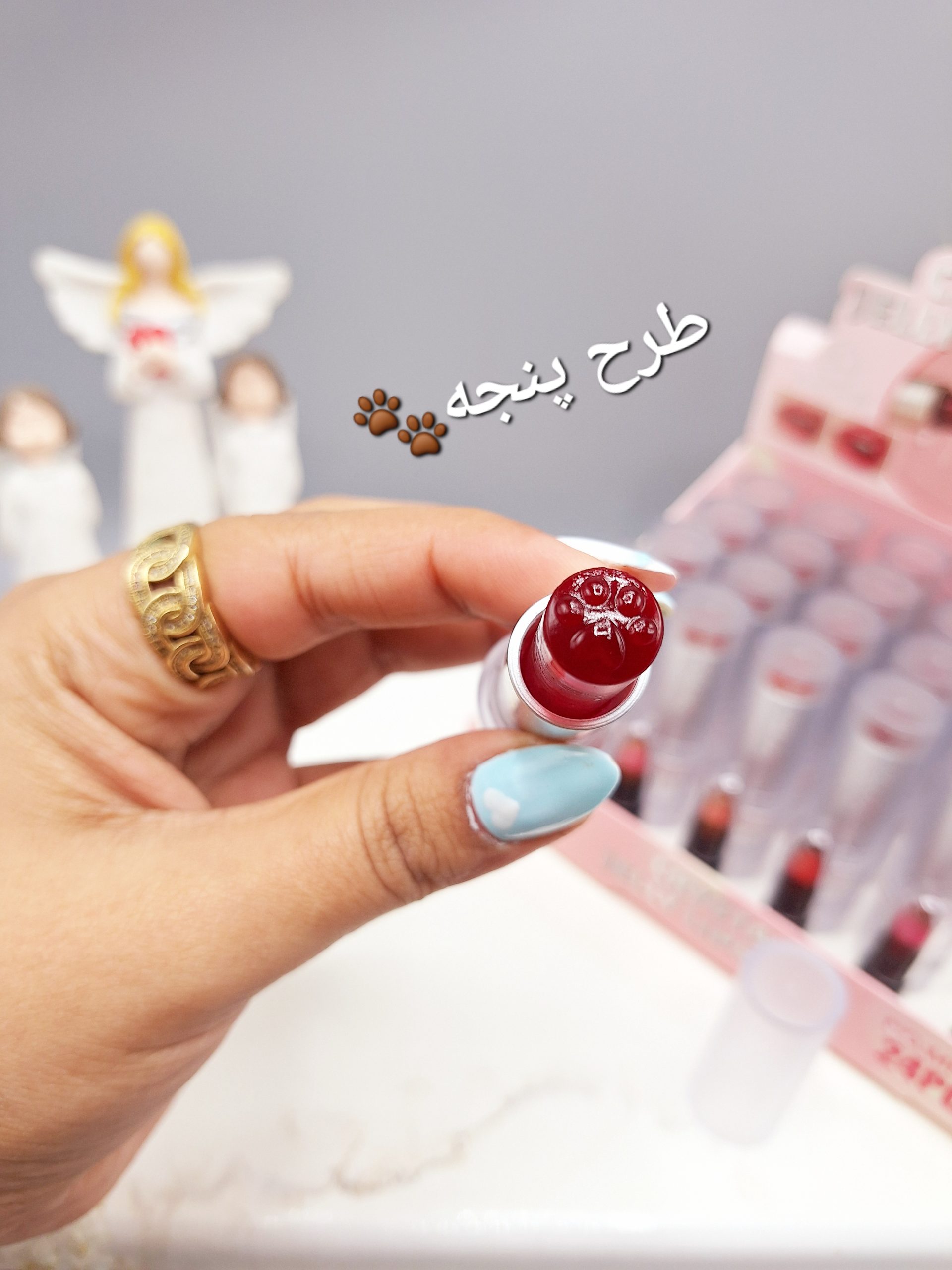 تینت ژله ایی پنجه گربه مناسب برای گونه و لب کیفیت و پیگمنت بالا کد 6003