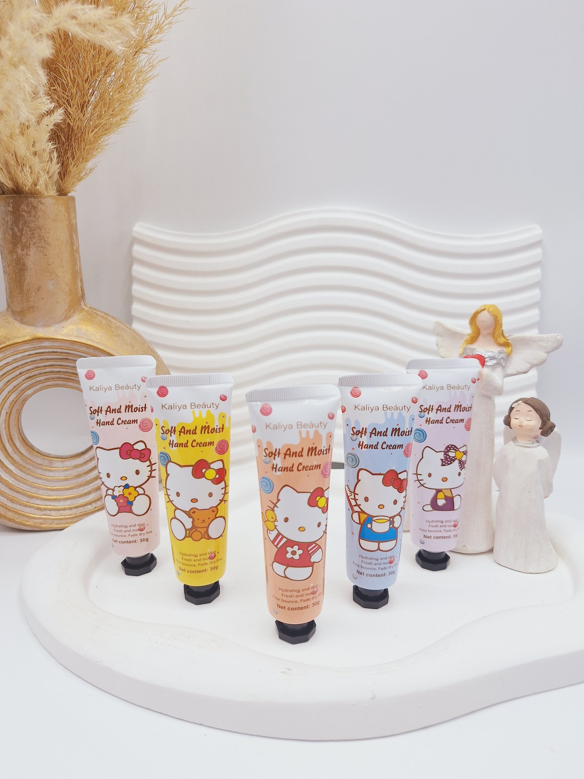 پک کرم دست 5 تایی طرح کیتی عروسکی کد 376