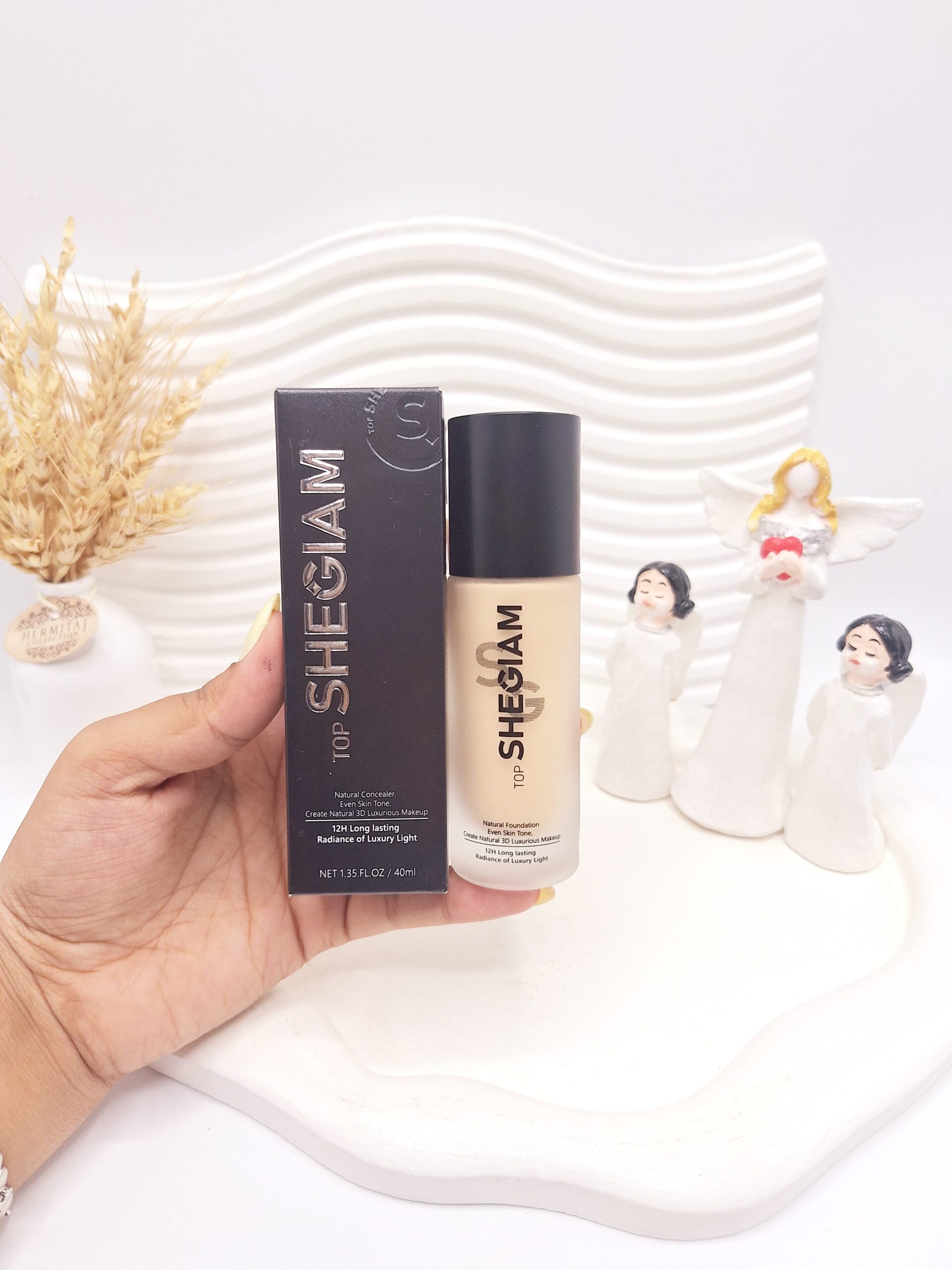 کرم پودر مستر کپی شیگلم TOP SHEGIAM کارتن مشکی کد 0533