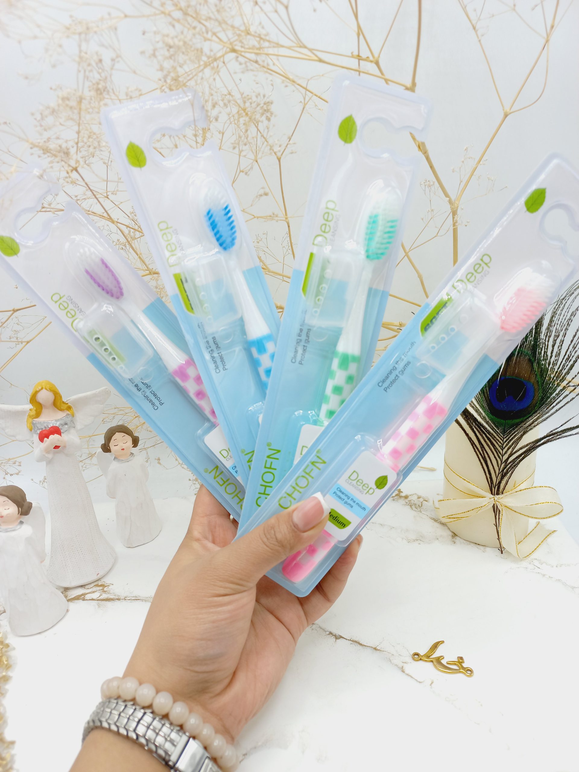 مسواک باکیفیت و تمیزکننده عمیق چوفن CHOFN کد 771