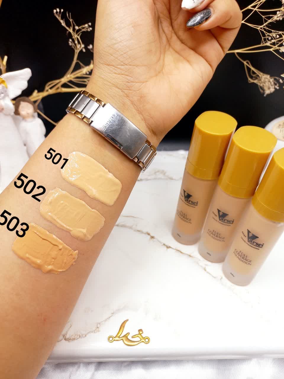 کرم پودر با دوام پمپی ورسای VERSEI کد 12104