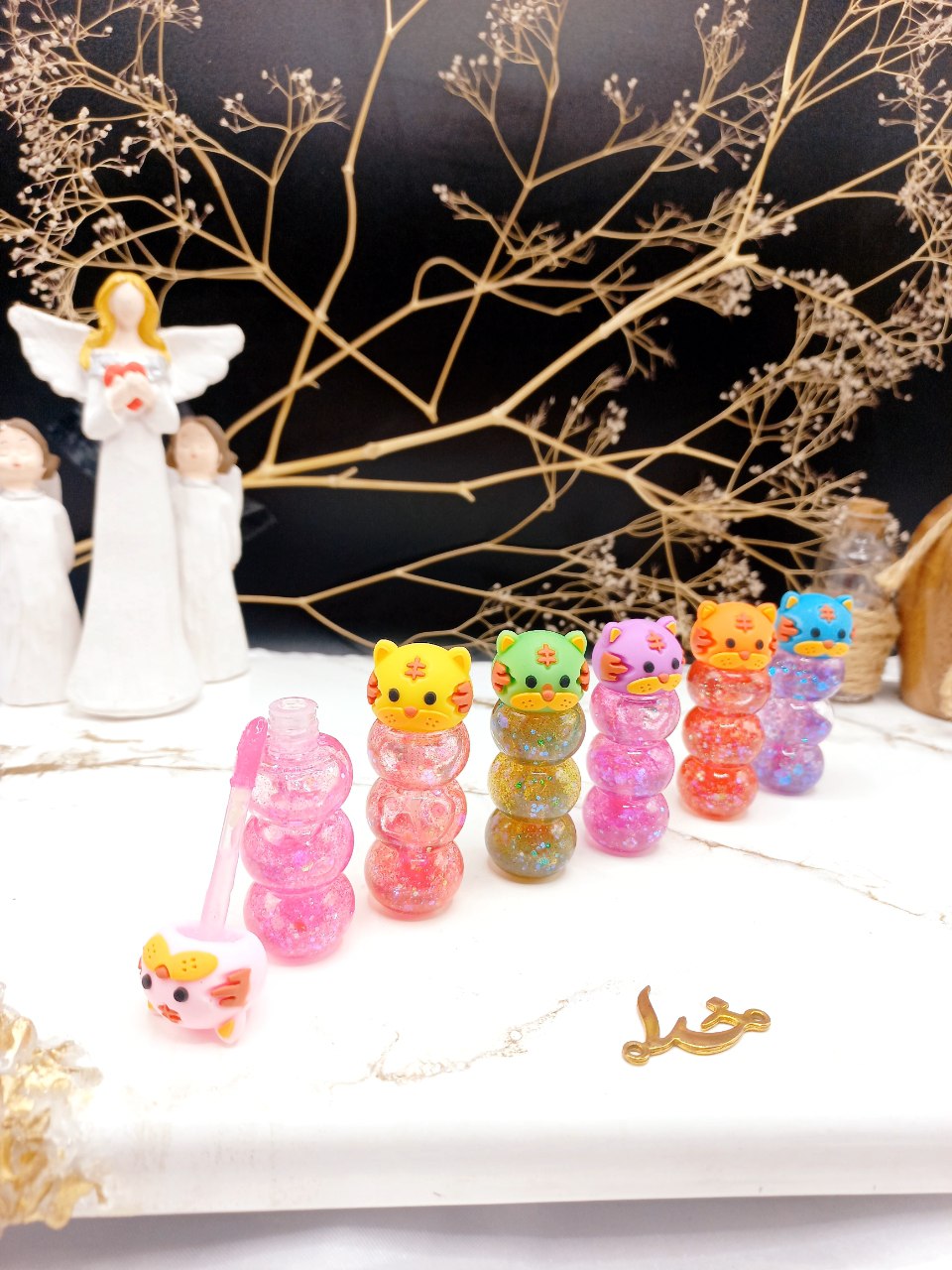 برق لب فانتزی طرح ببر برند موکالر Mocallure کد Moc144