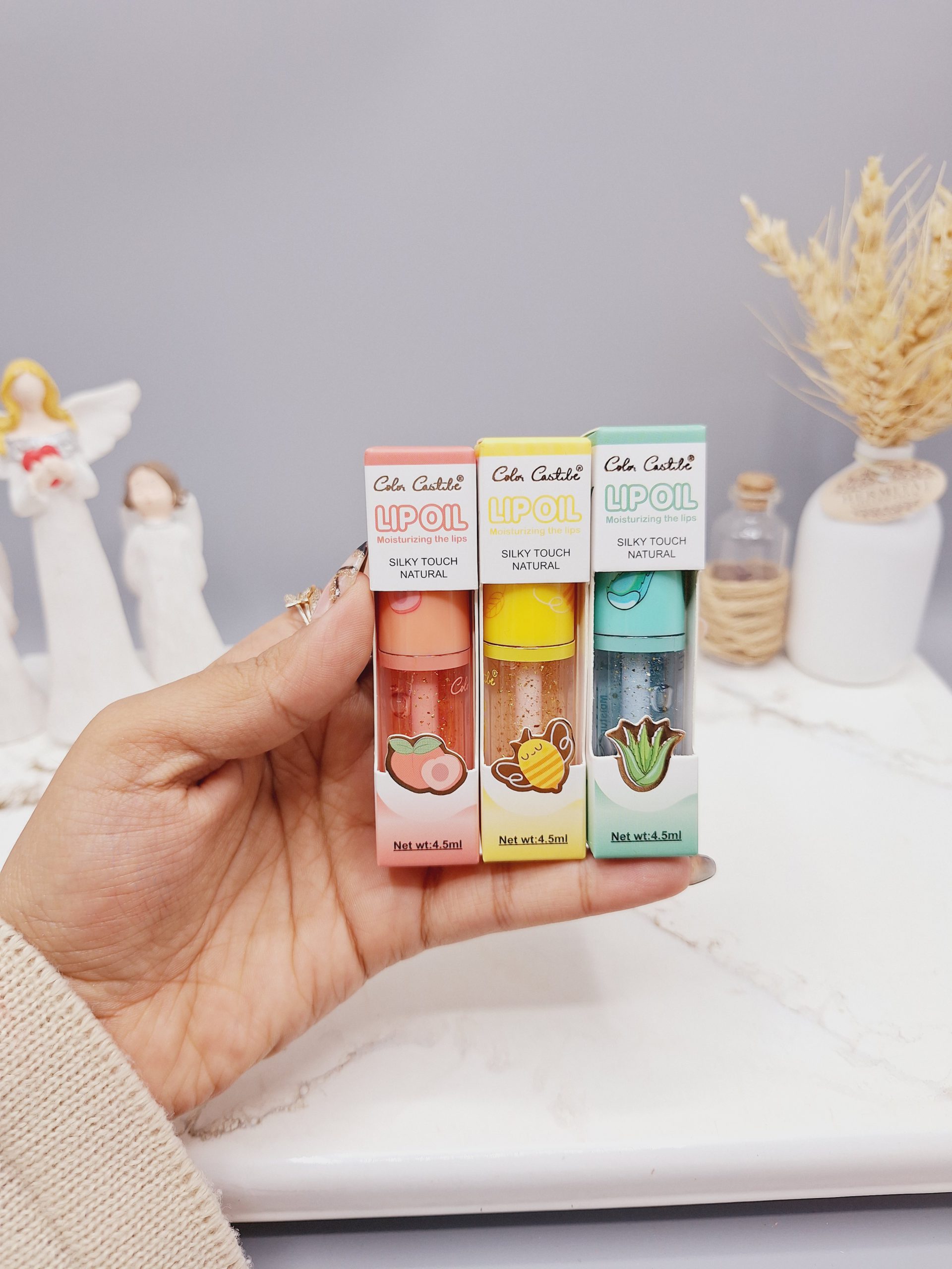 لیپ گلاس ویتامینه و برق لب شاین دار کد 4207