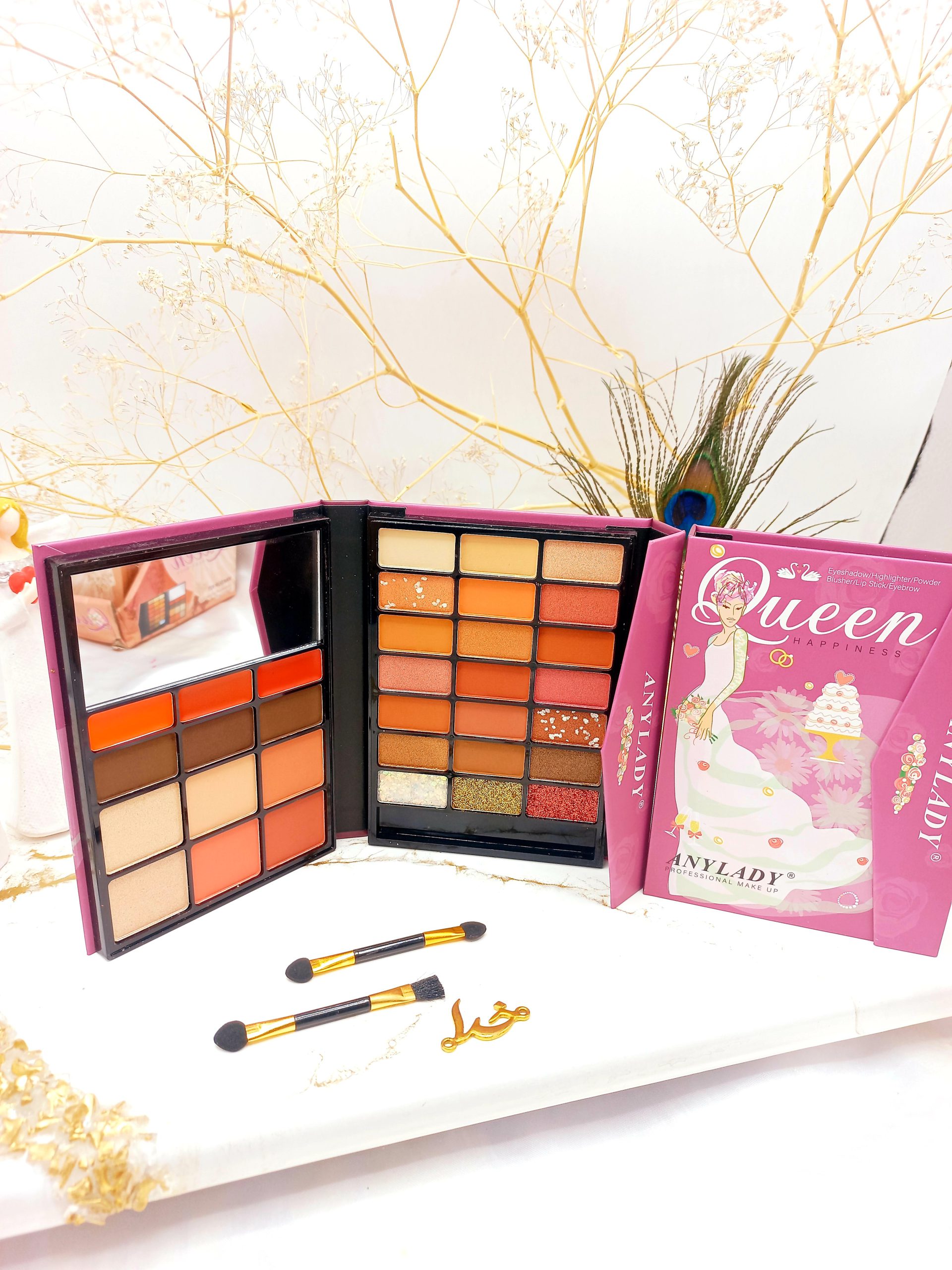 پالت سایه آنالیدی طرح عروس ANYLADY کد 86031