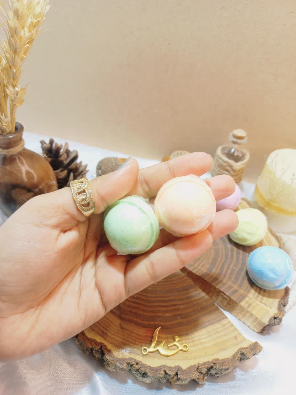 کوکتل و پدیکور توپی ساده  20 گرمی با کیفیت با جوشش عالی