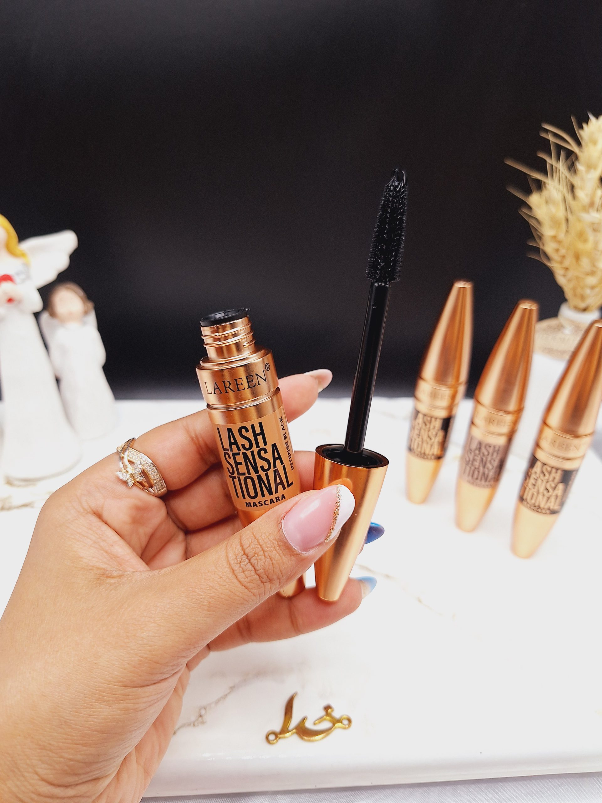 ریمل حجم دهنده و فر کننده مژه کیفیت عالی LAREEN کد X003