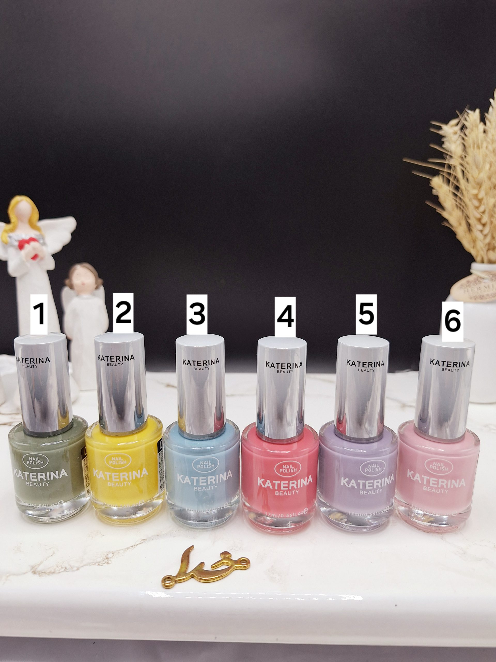 لاک ناخن نایلی پولیش برند کاترینا KATERINA کد 9015