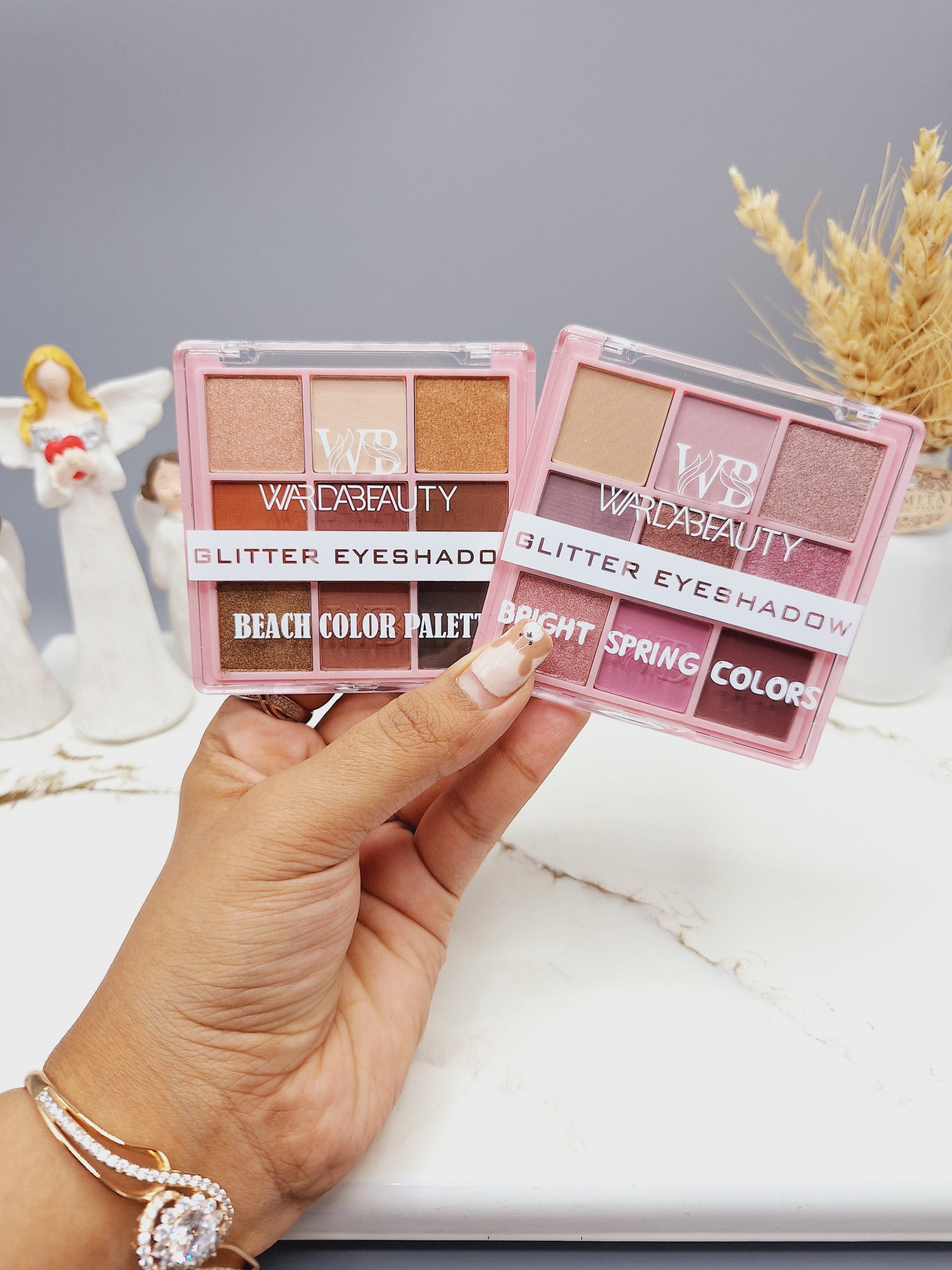 پالت سایه 9 رنگ جذاب WARDABEAUTY مدل BRIGHT SPRING COLORS کد 312131