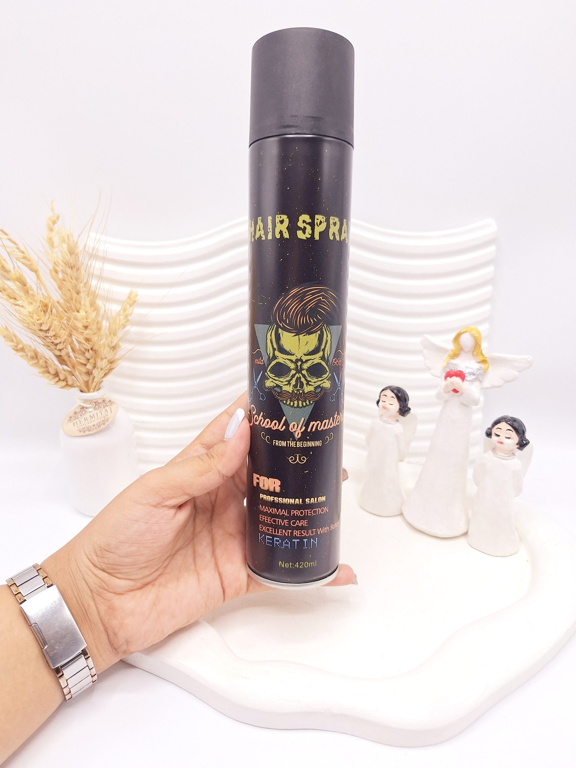 تافت مو مردانه HAIR SPRAY حجم 420 میل کد 7910