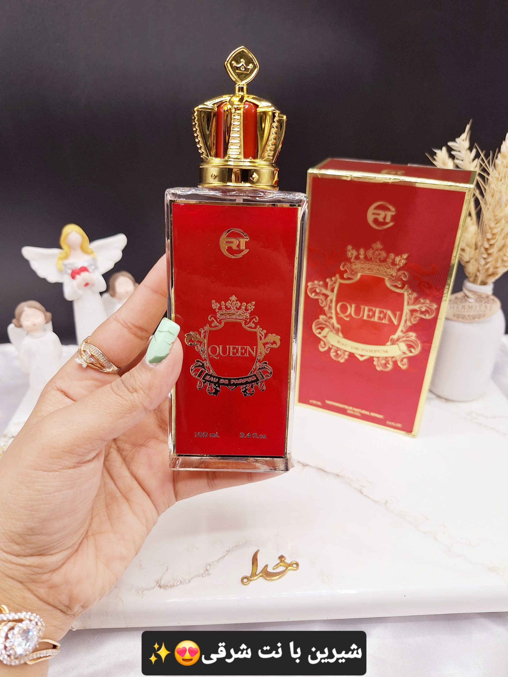 ادکلن زنانه100میل  برند کوین QUEEN کد 5411