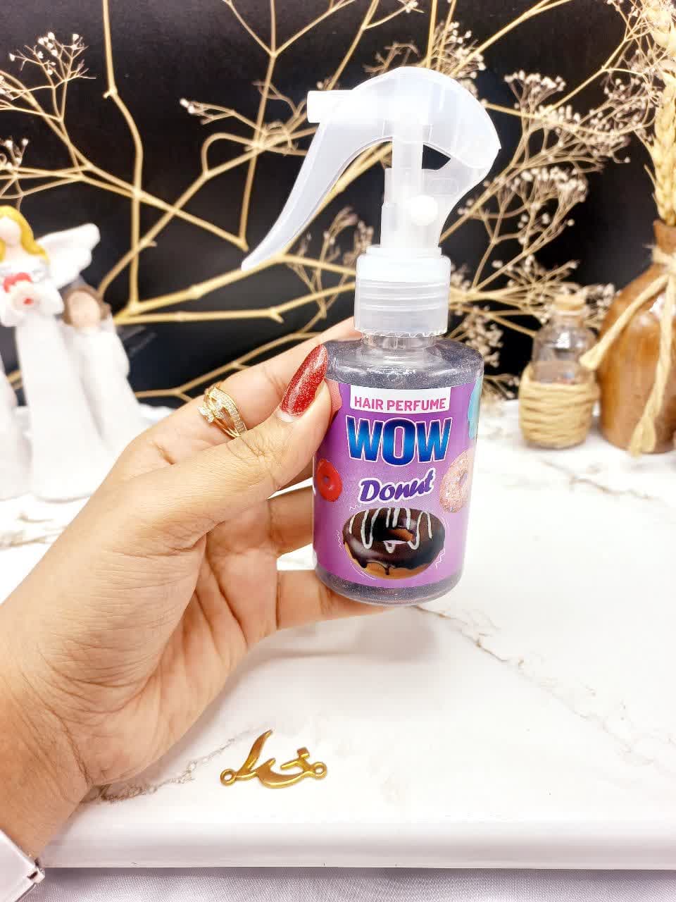 عطر مو خوش بو دونات 130ml برند واو WOW کد 38